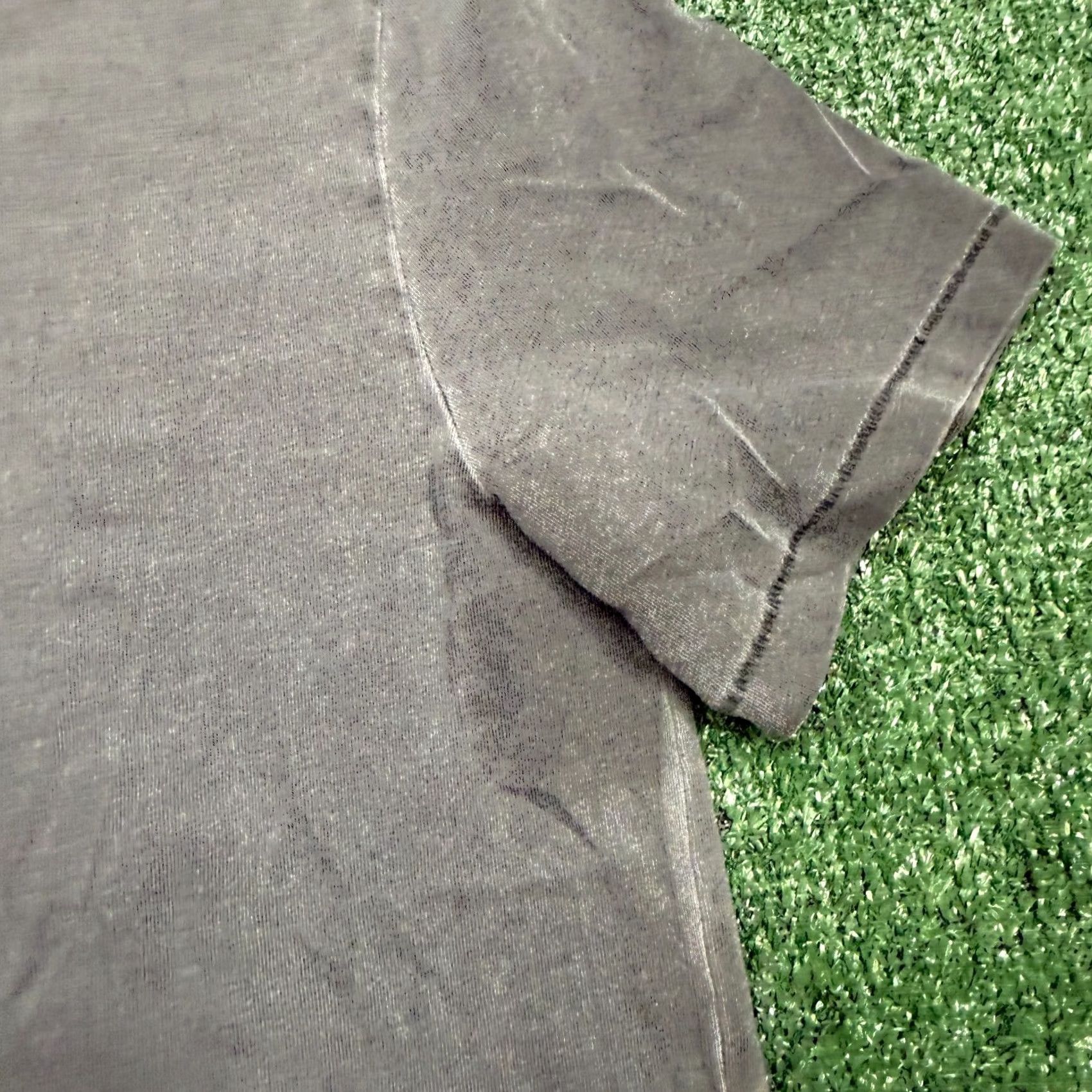 Vintage The Normal Brand T-Shirt Mens L Gray Black Henley Short Sleeve Preowned Size US L / EU 52-54 / 3 - 3 Thumbnail