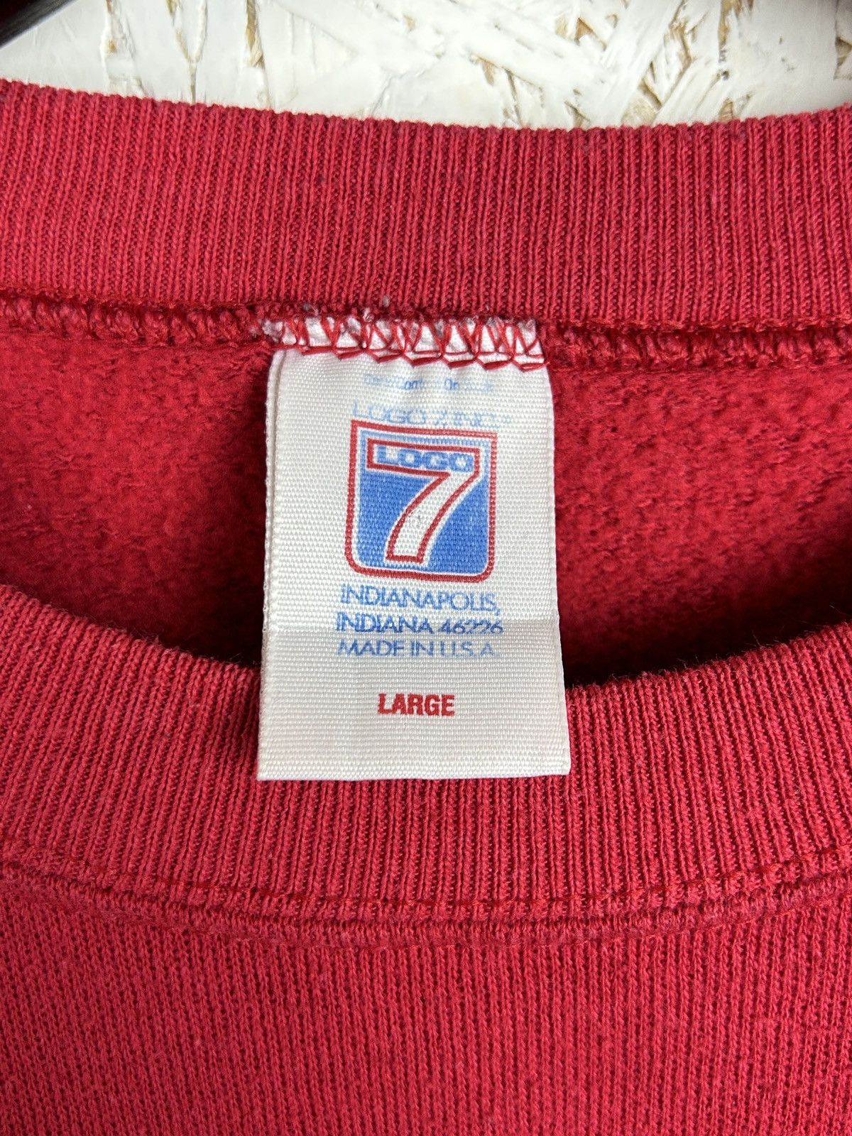 Logo 7 90s Vintage MLB Cincinnati Reds 1990 World Series Sweatshirt Size US M / EU 48-50 / 2 - 8 Thumbnail