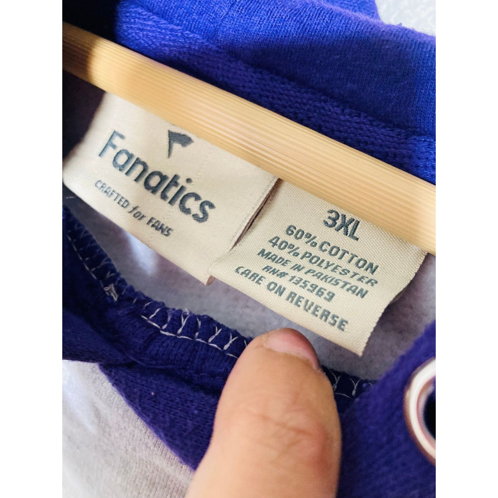 & Other Stories 3XL Minnesota Vikings hoodie Size US XXL / EU 58 / 5 - 2 Thumbnail
