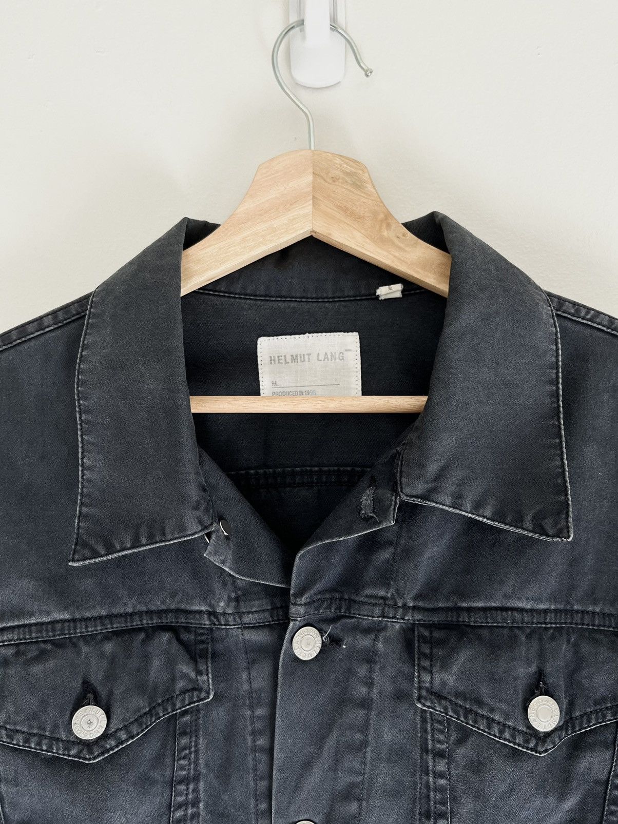 Helmut Lang SS99 lightweight midnight blue trucker Size US M / EU 48-50 / 2 - 3 Thumbnail
