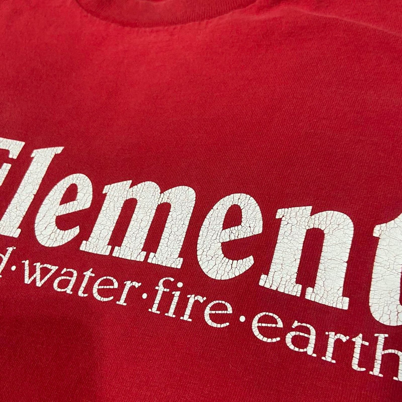 Element Y2k red element tee shirt Size US M / EU 48-50 / 2 - 2 Thumbnail