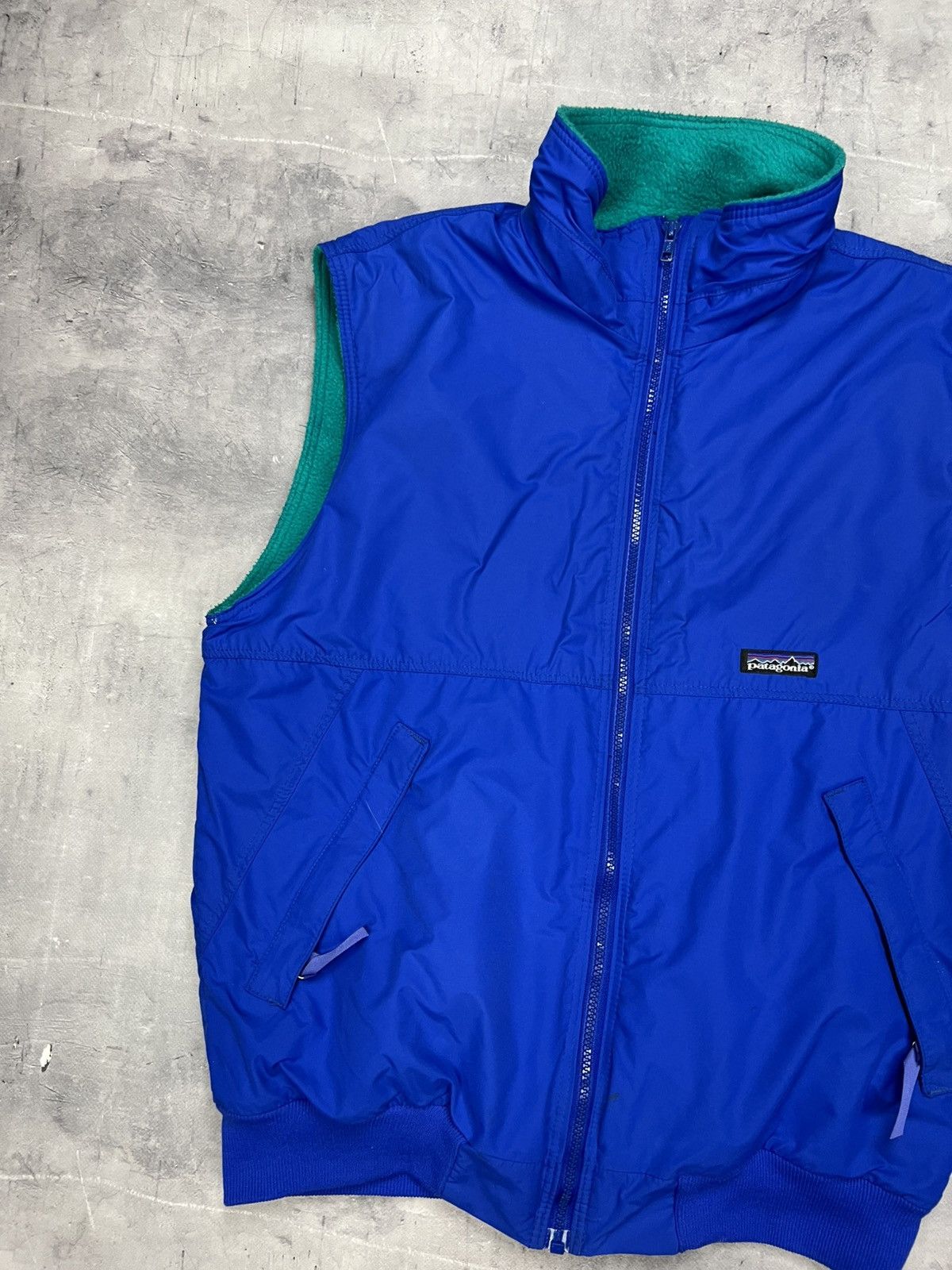 Patagonia × Vintage Vintage Patagonia Vest Synchilla Fleece Lined Nylon Shell M Size US M / EU 48-50 / 2 - 6 Thumbnail