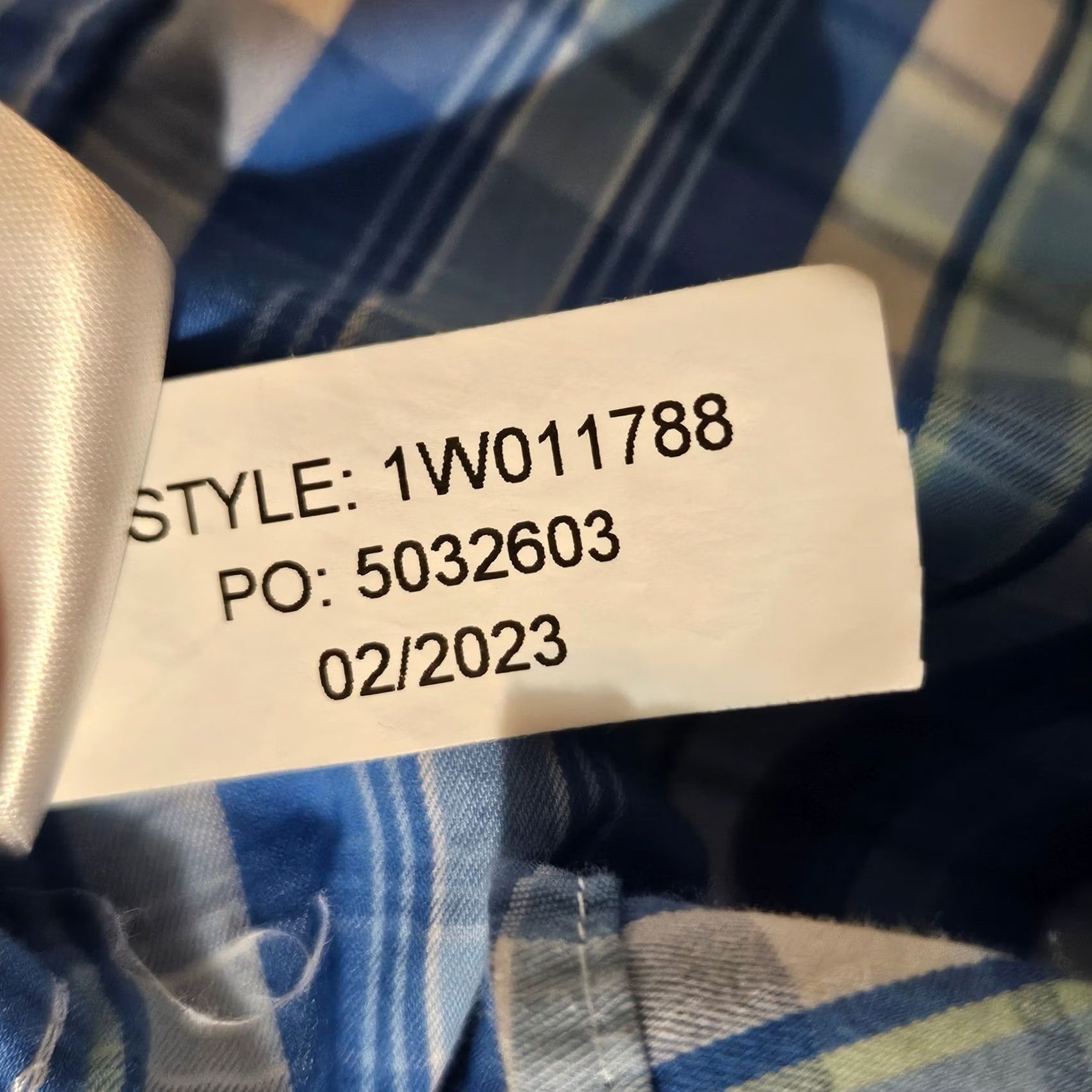Vineyard Vines Vineyard Vines Mens XL Blue Plaid Long Sleeve Shirt Size US XL / EU 56 / 4 - 5 Thumbnail