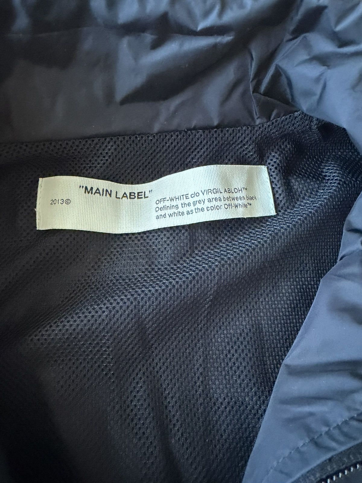 Off-White Off White Logo Tape Track Jacket Size US M / EU 48-50 / 2 - 5 Thumbnail