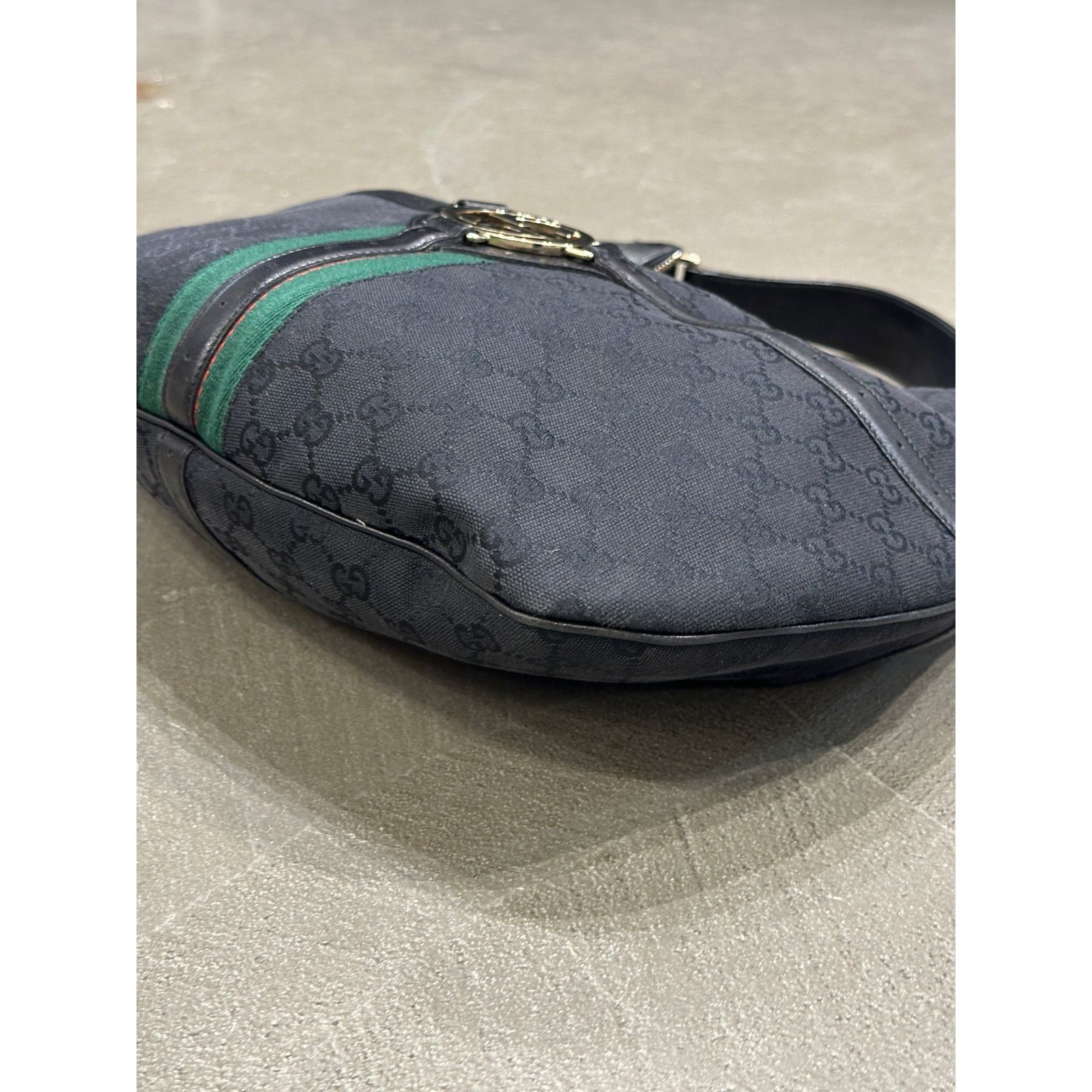 Gucci 2000s Gucci GG canvas web hobo bag Size ONE SIZE - 6 Thumbnail