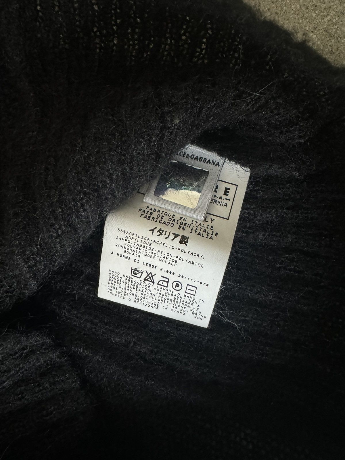 Dolce & Gabbana DOLCE & GABBANA ITALIAN MOHAIR WOOL KNIT JUMPER SWEATER Size XS / US 0-2 / IT 36-38 - 5 Thumbnail