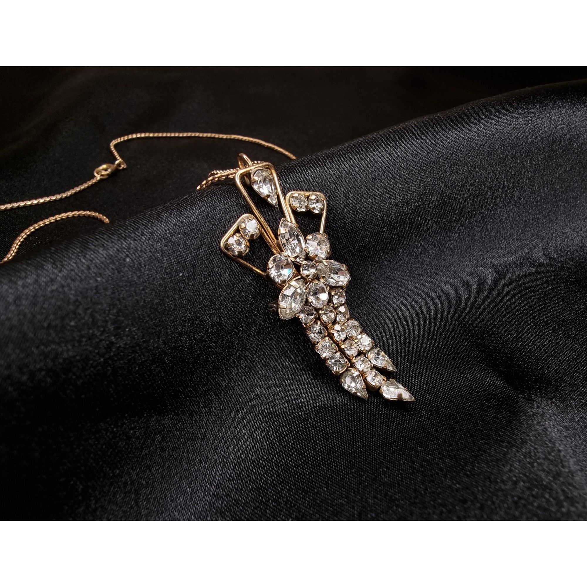 Vintage Vintage Star-Art 1/20 12 GF 1960s Necklace & Brooch Combo Wi Size ONE SIZE - 3 Thumbnail