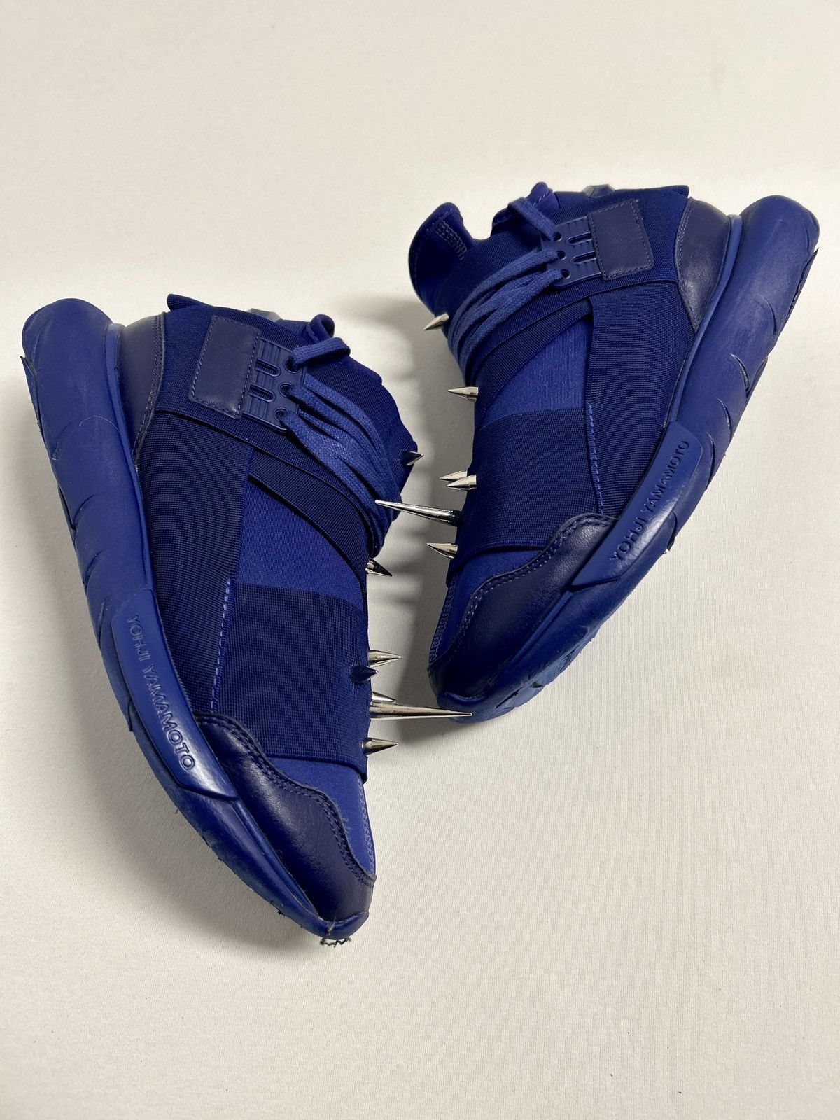 Y-3 2016 Qasa High Spiked Sneakers Size US 7.5 / EU 40-41 - 4 Thumbnail