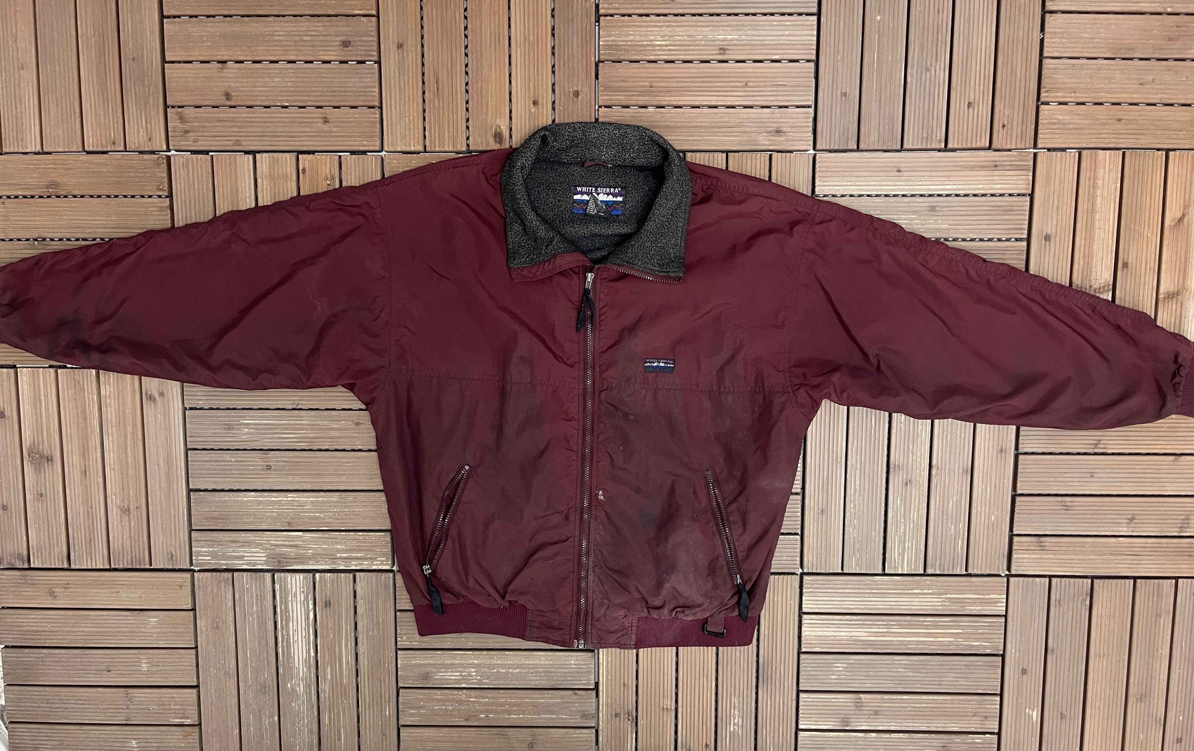 Vintage × White Sierra White Sierra American Motosports Vintage Jacket Size US XL / EU 56 / 4 - 6 Thumbnail