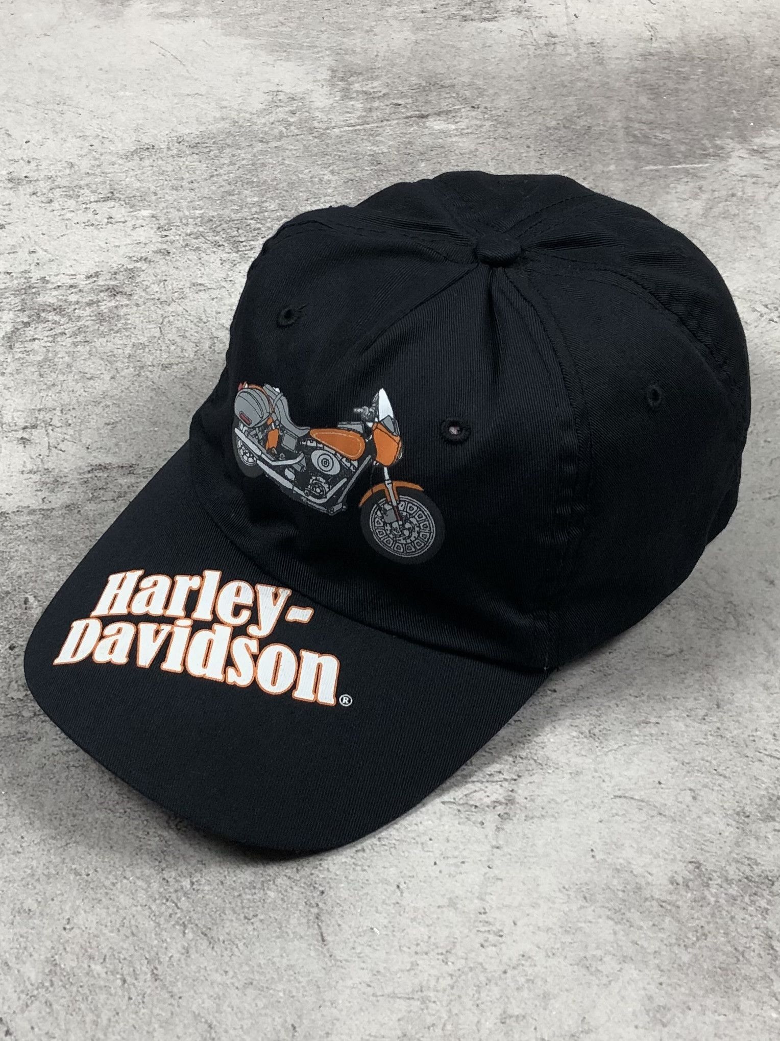 Harley Davidson Harley Davidson Electra Glide Motorcycle Graphic Cap biker Size ONE SIZE - 1 Thumbnail