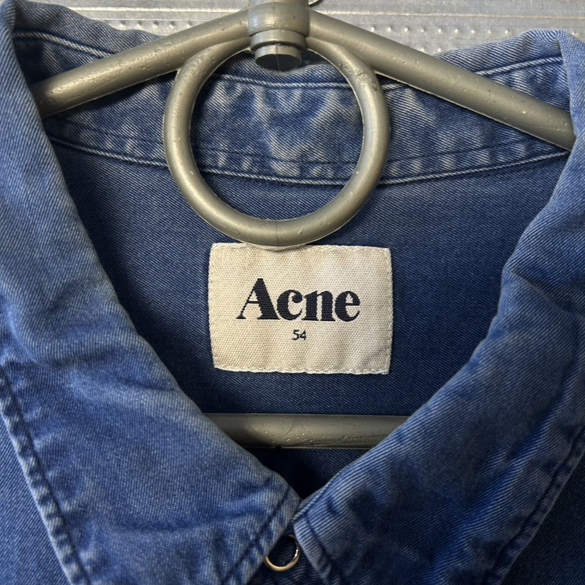 Acne Studios Luxury Acne Studios Small Logo Basic designer button shirt Size US M / EU 48-50 / 2 - 6 Thumbnail