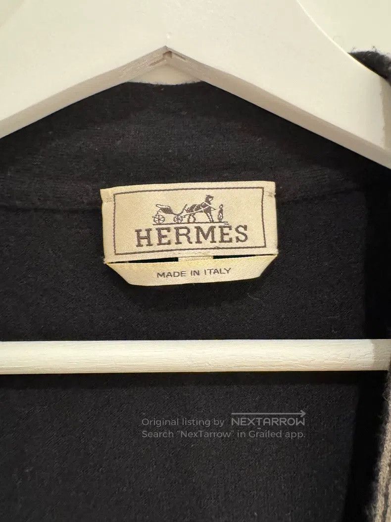 Hermes Hermes Men's Cashmere Cardigan Size US M / EU 48-50 / 2 - 2 Thumbnail