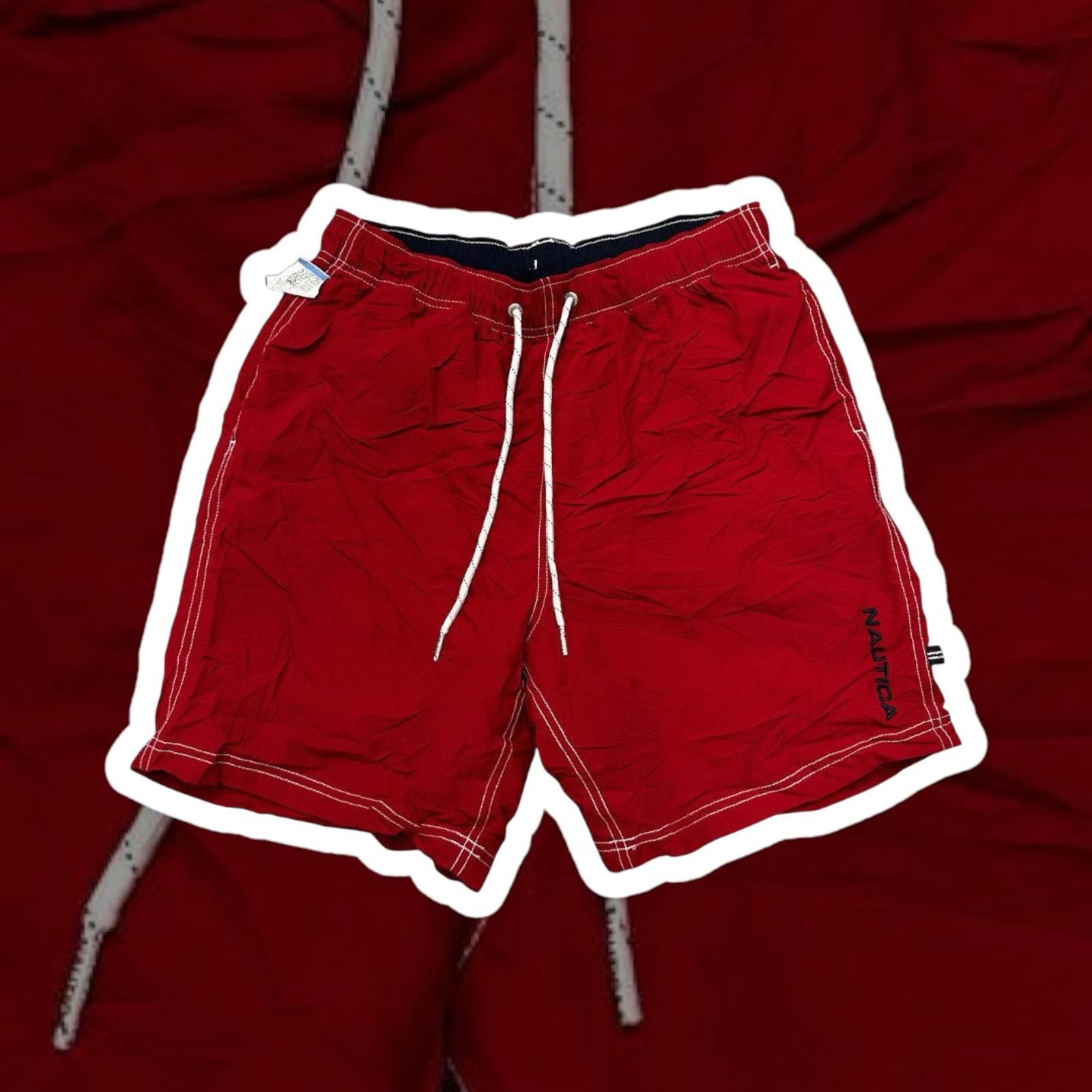 Nautica Men's Red Swim Shorts – Size S