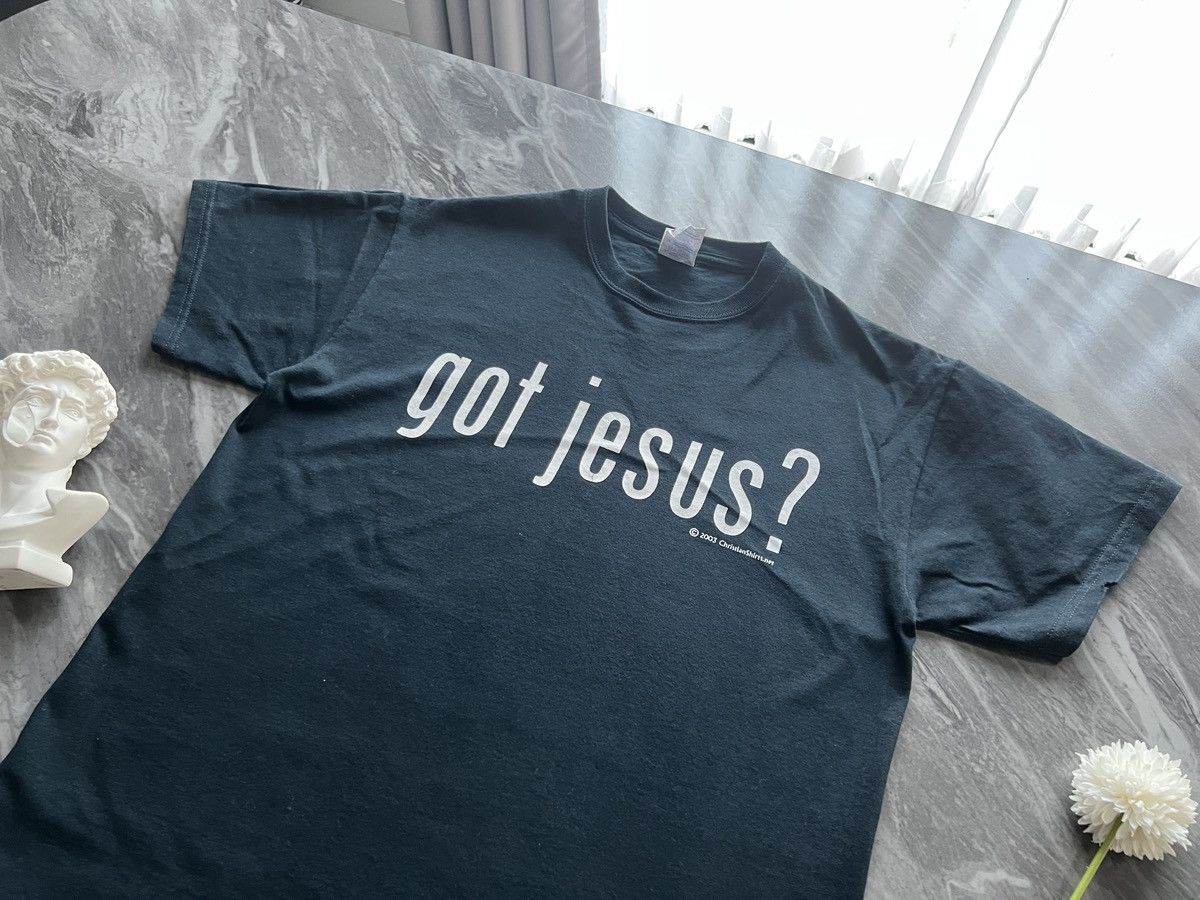 Designer × Other × Vintage Got Jesus ?! christainshirt Size US M / EU 48-50 / 2 - 3 Thumbnail