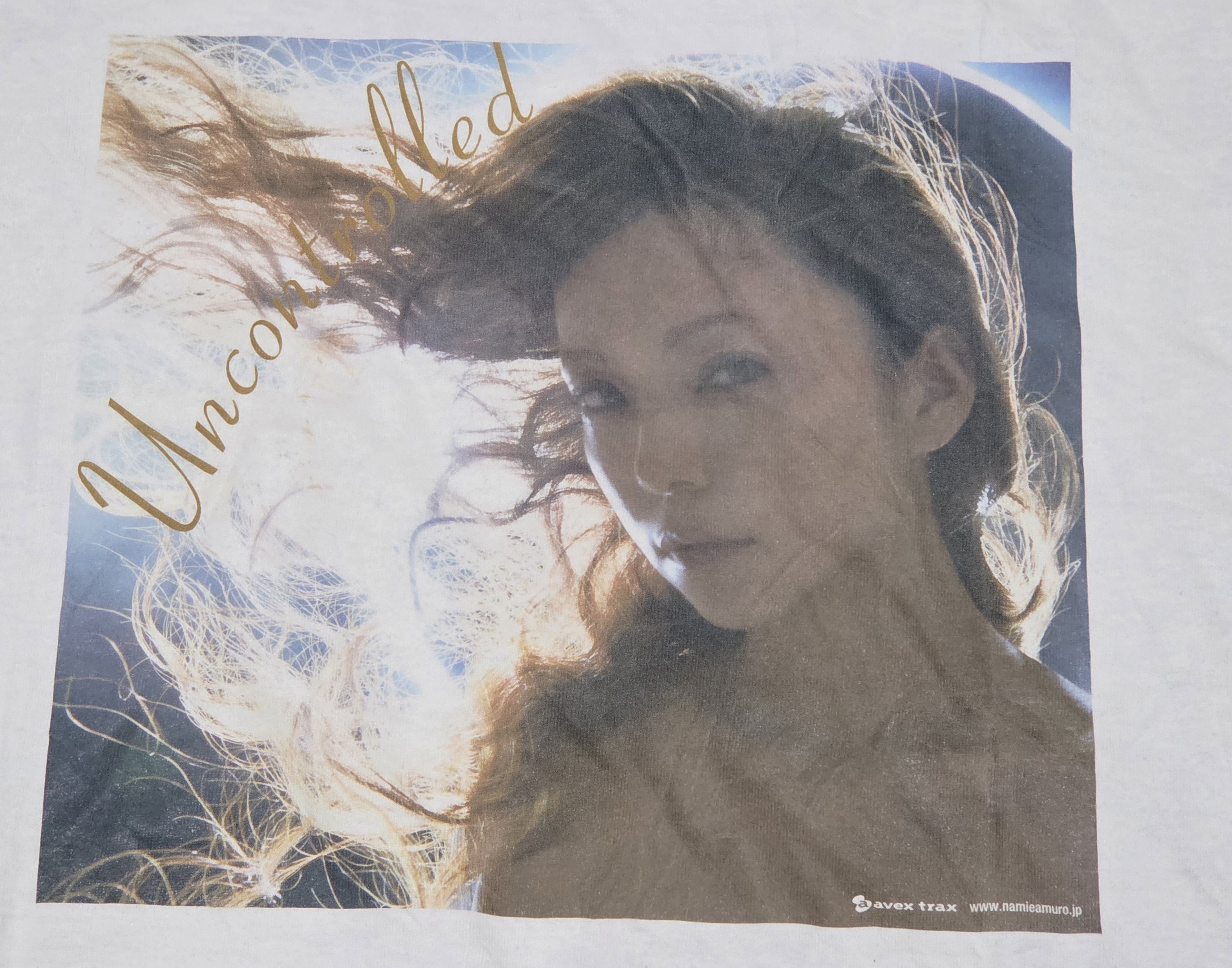 Band Tees Vintage NAMIE AMURO Uncontrolled Album Tower Records Shirt Size US M / EU 48-50 / 2 - 6 Thumbnail