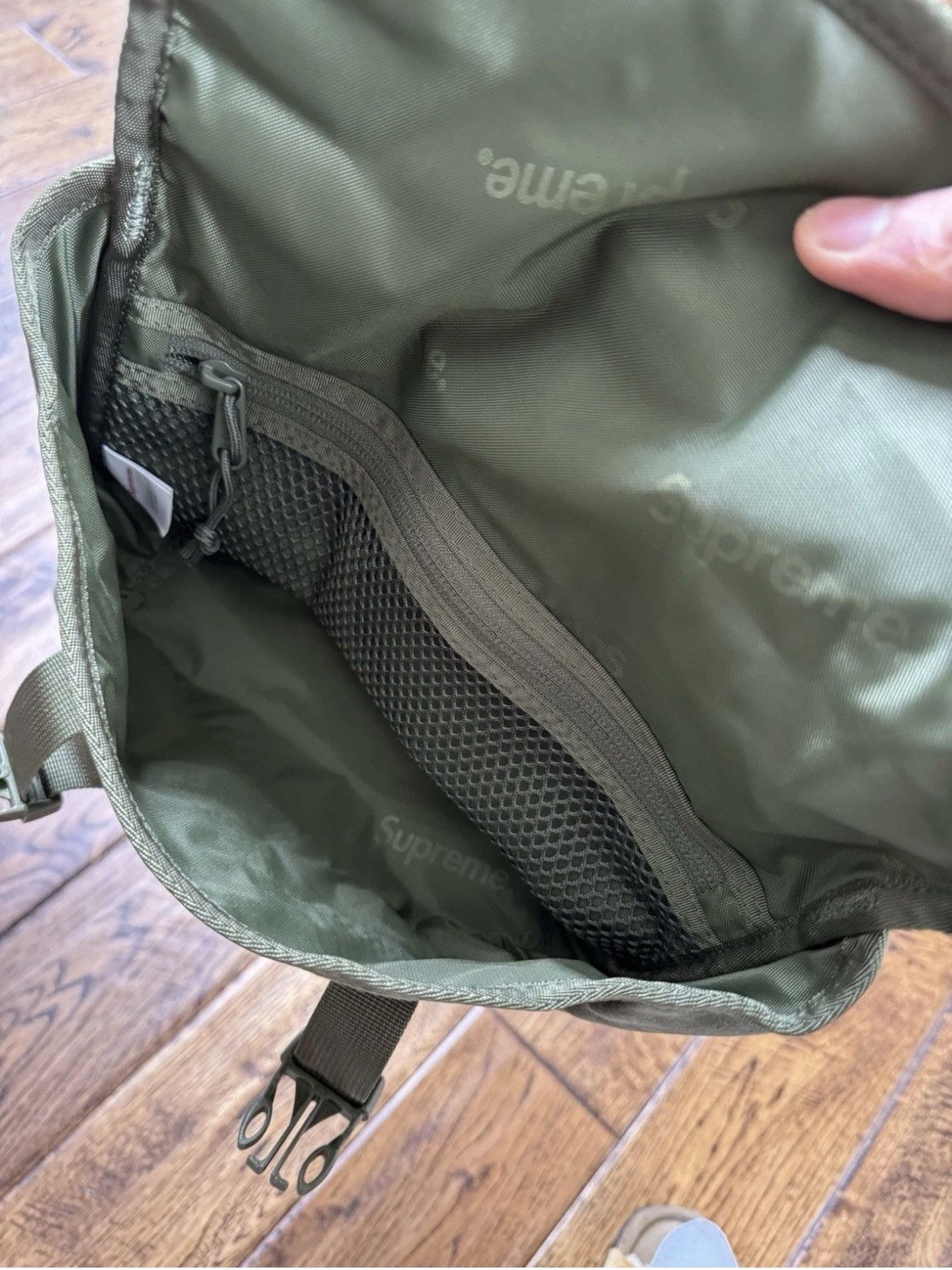 Supreme Supreme Mini Messenger Bag Olive Size ONE SIZE - 3 Thumbnail