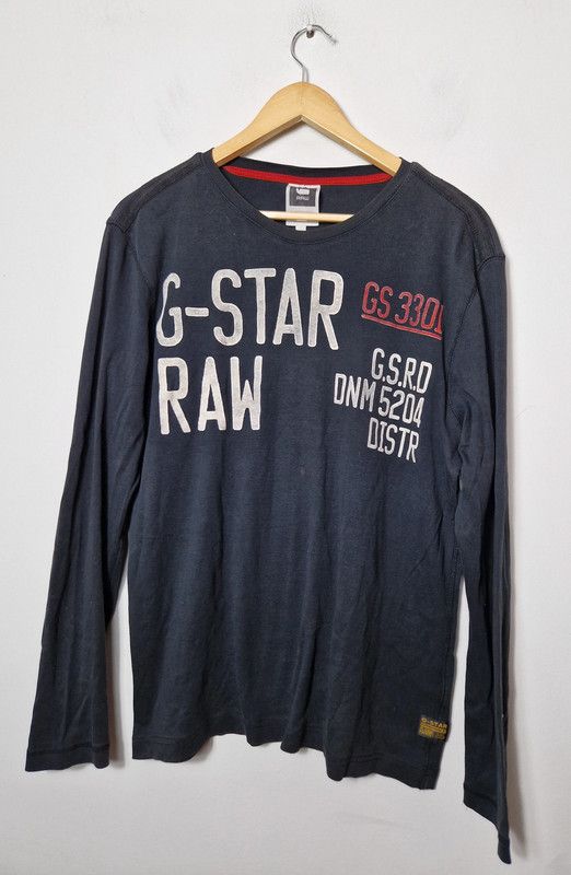 G-Star × Japanese Brand G-Star Raw vintage longsleeve Size US L / EU 52-54 / 3 - 1 Thumbnail