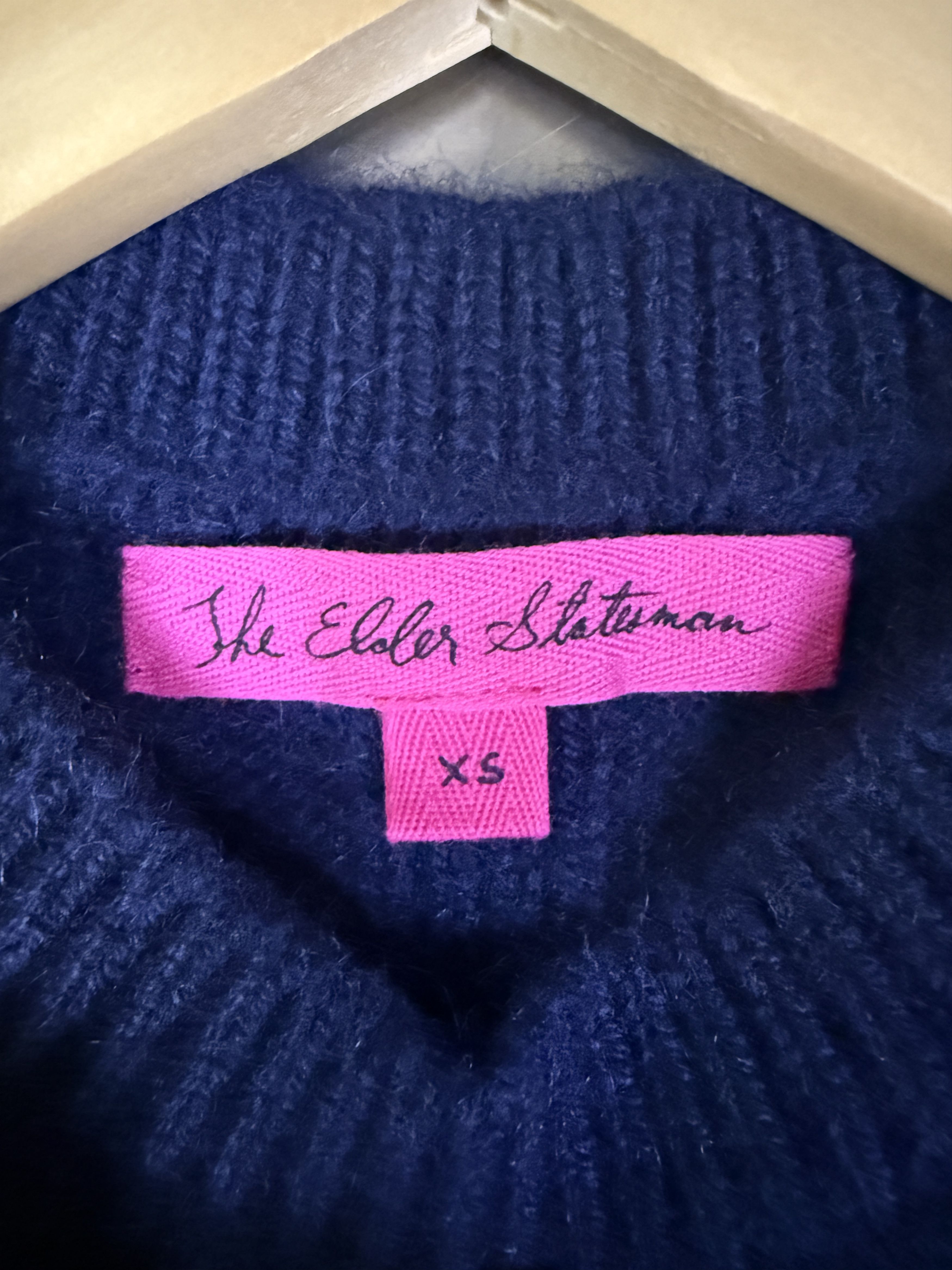 The Elder Statesman $1795 The Elder Statesman Cashmere Block Rib Dress Size XS / US 0-2 / IT 36-38 - 8 Thumbnail
