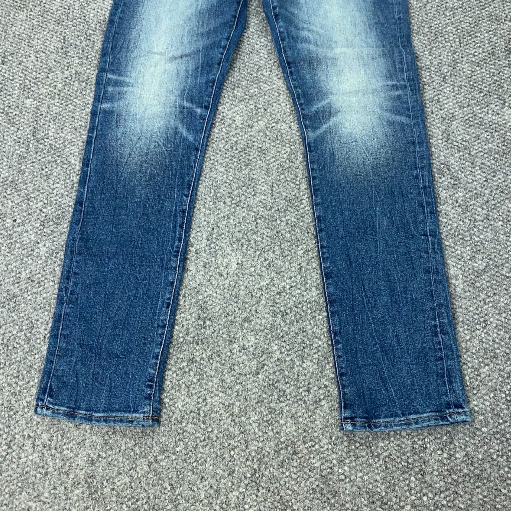 American Eagle Outfitters American Eagle Jeans Mens 30x32 Slim Staright Blue Next Level AirFlex Faded Size US 30 / EU 46 - 4 Thumbnail
