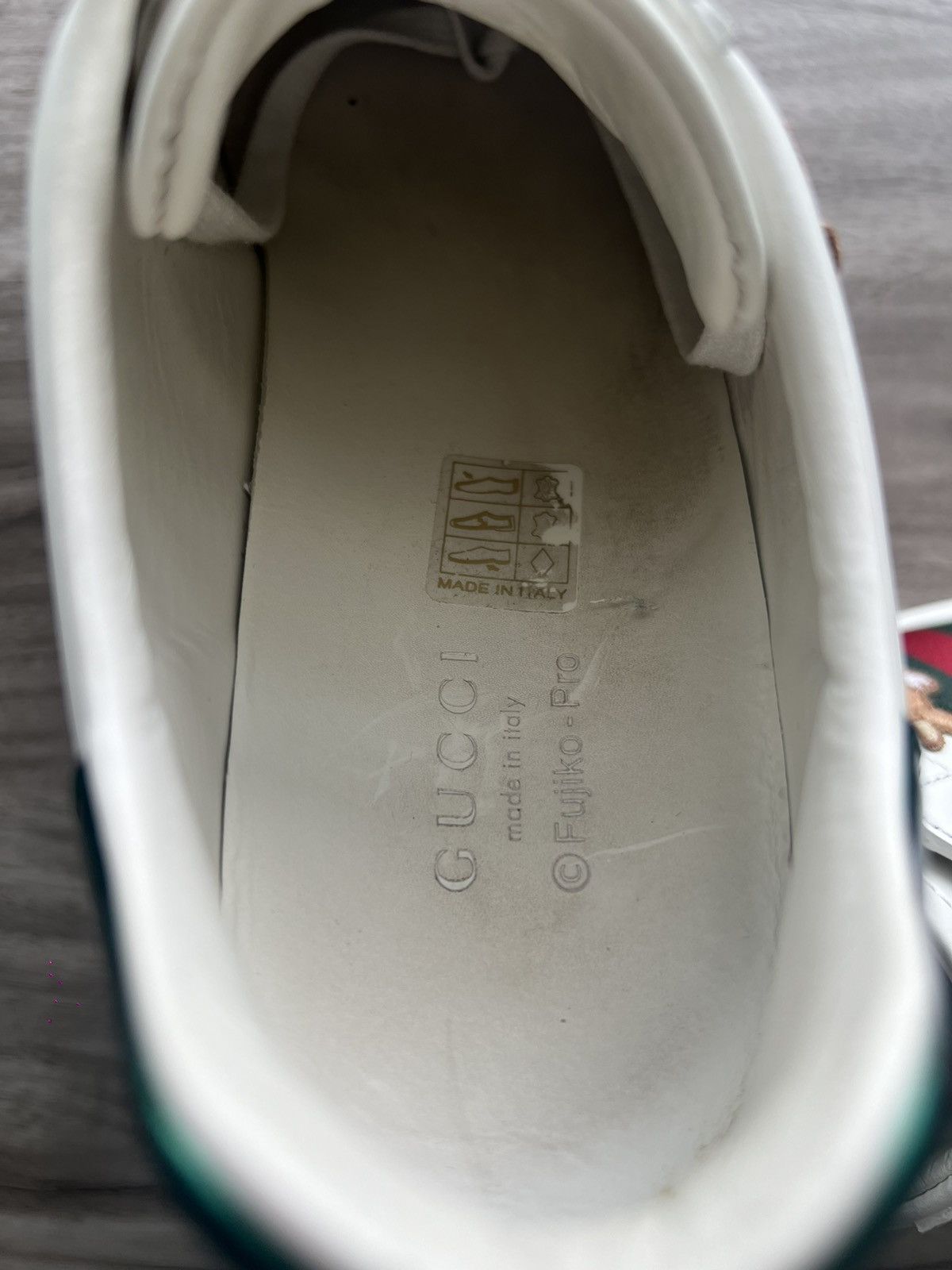 Gucci Doraemon x Gucci Ace Ivory Devil Patch Size 7 (EU 37) Womens Size US 7 / IT 37 - 7 Thumbnail