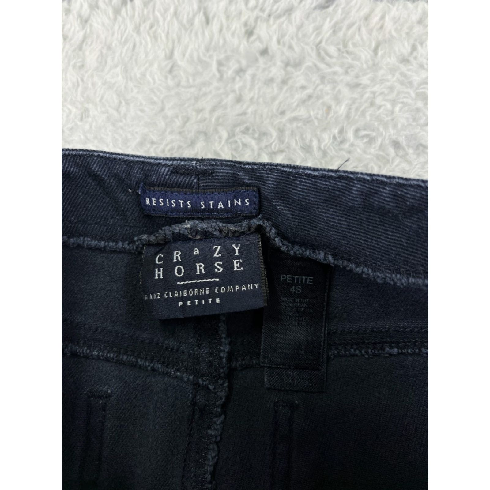 Vintage Crazy Horse Jeans Women 4P Blue Denim Straight Cotton Blend Stretch Size 27" / US 4 / IT 40 - 4 Thumbnail