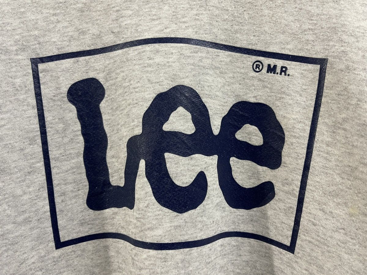 Vintage 90s Lee Spellout Big Logo Sweatshirts Size US L / EU 52-54 / 3 - 4 Thumbnail