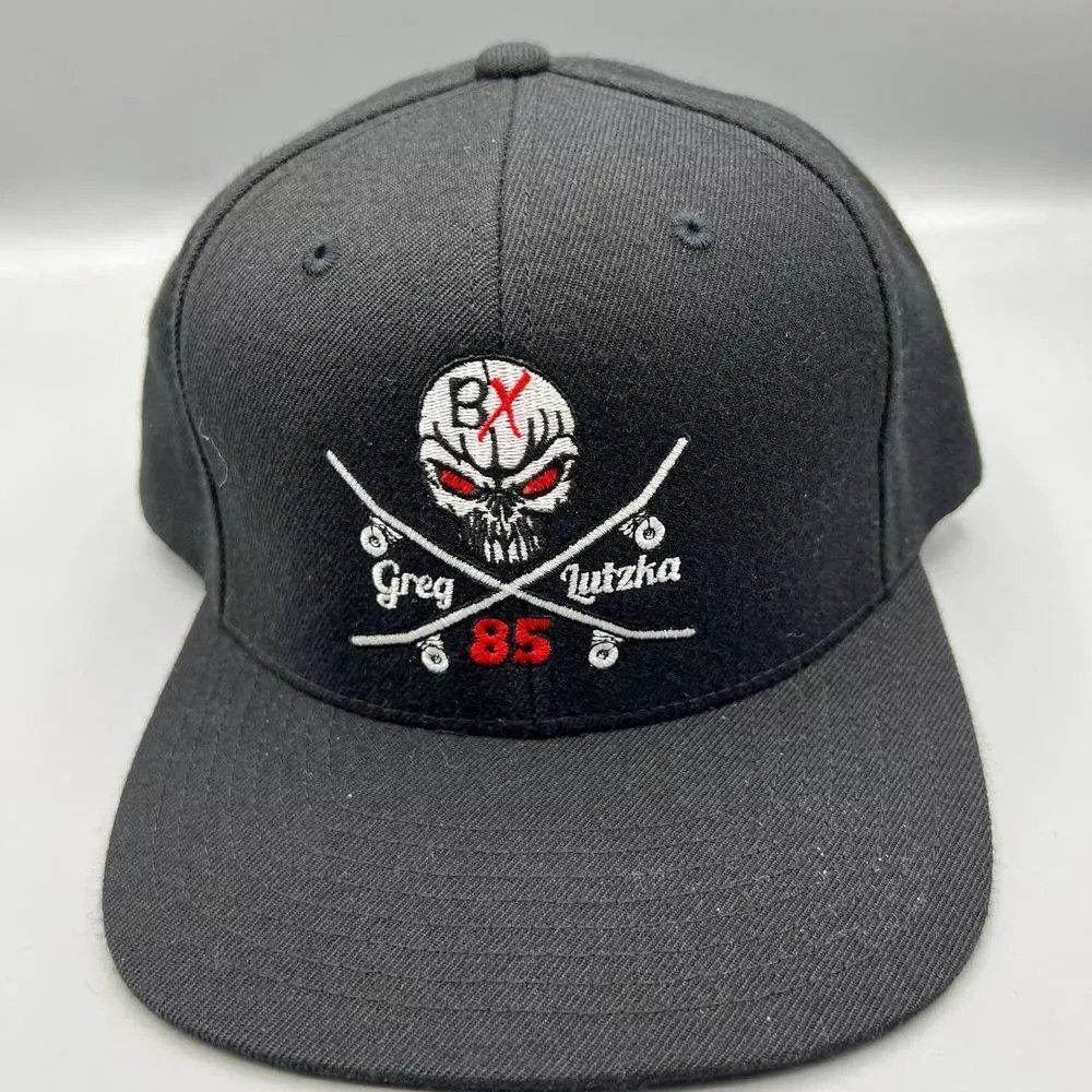 Other Greg Lutzka 85 Hat Men Black Green Skateboard Snap Back Cap Size ONE SIZE - 1 Thumbnail