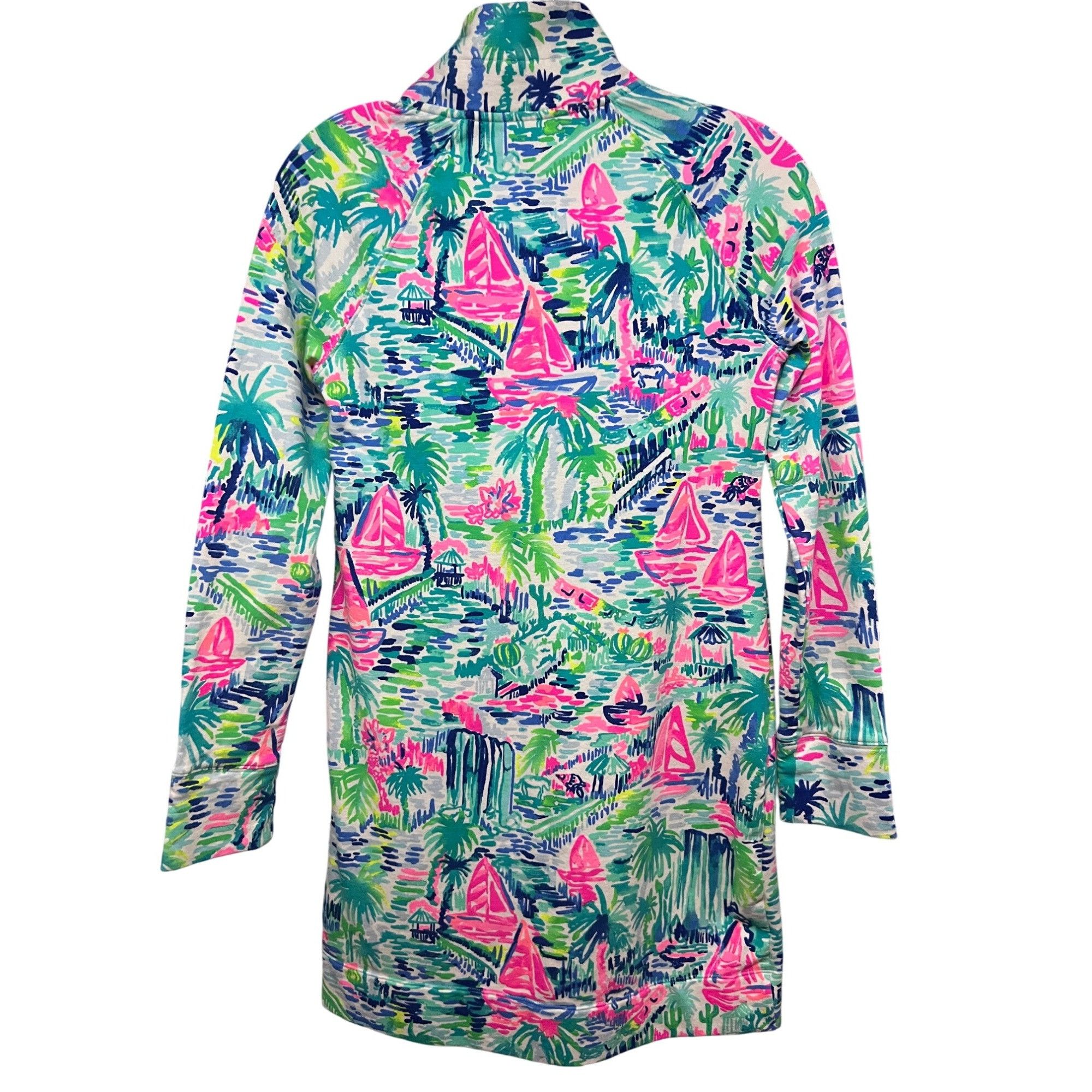 Lilly Pulitzer Lilly Pulitzer UPF 50+ Skipper Floral Midi Dress XXS Pocket Size XXS / US 00 / IT 34 - 3 Thumbnail
