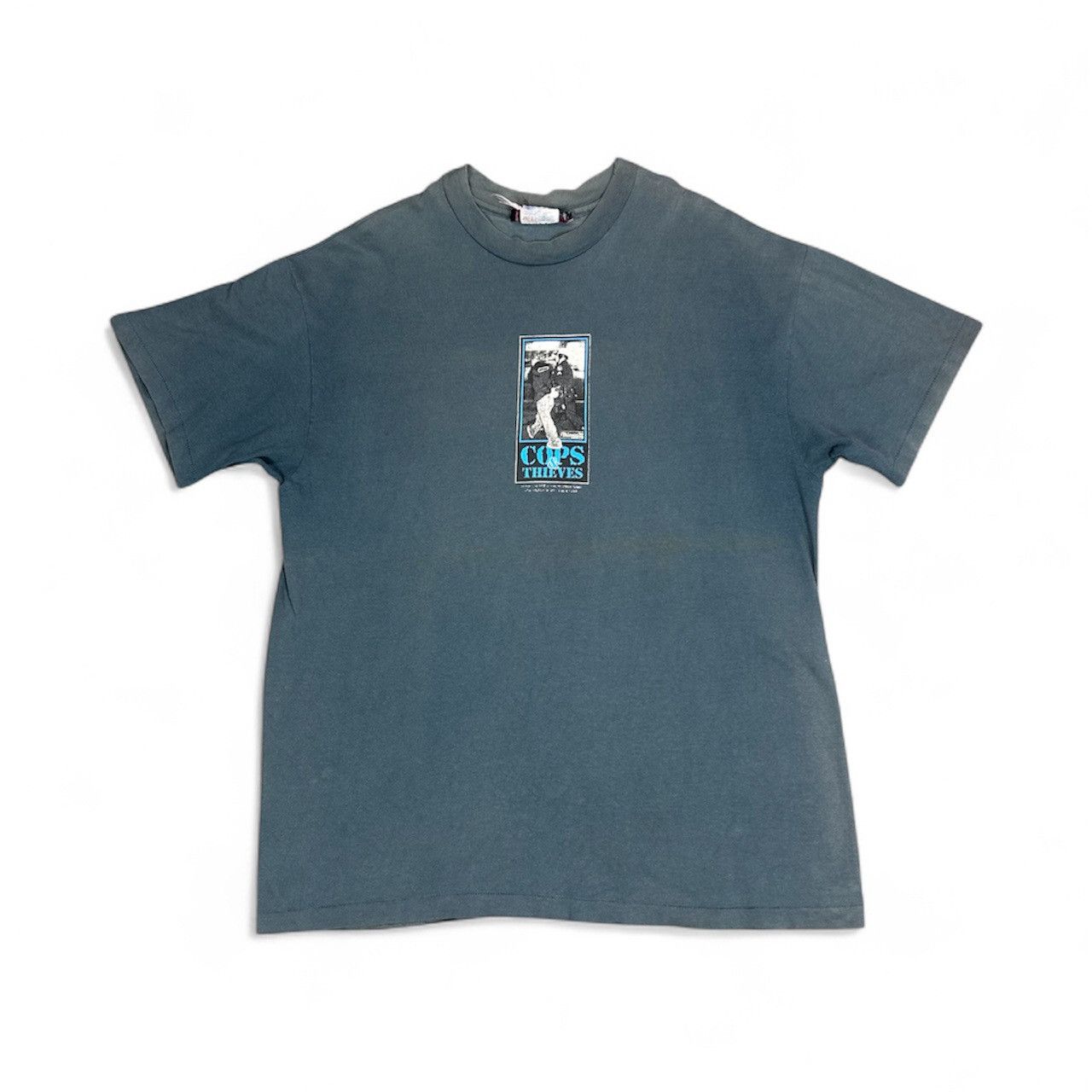Vintage Vintage 90’s Thieves Chris Miller Skate/Streetwear T-Shirt Size US L / EU 52-54 / 3 - 1 Thumbnail