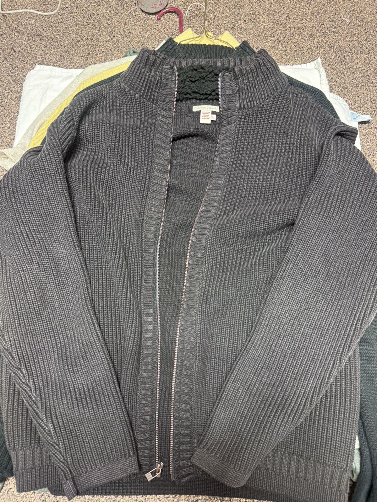 Carbon2Cobalt Black Full-zip Carbon2Colbalt *Never worn* XL Size US XL / EU 56 / 4 - 3 Thumbnail