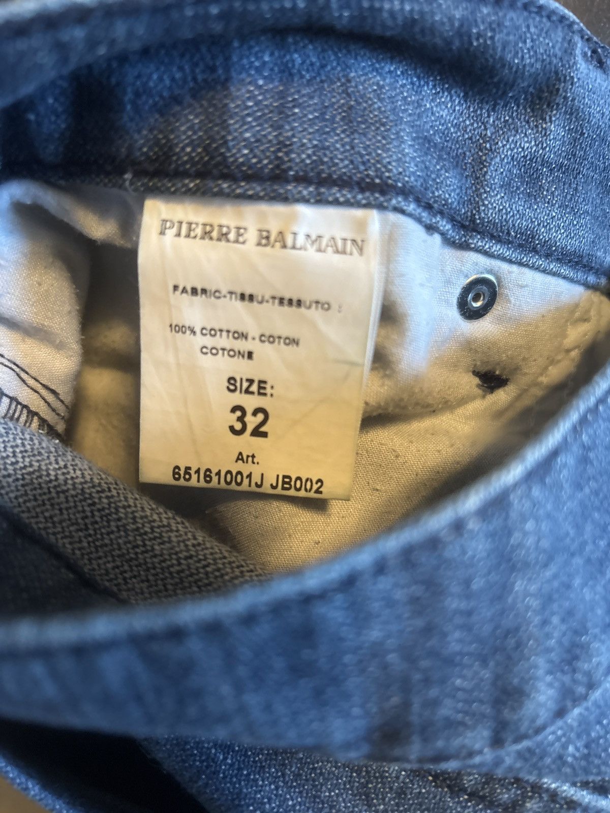 Pierre Balmain Balmain Jeans Size US 32 / EU 48 - 6 Thumbnail