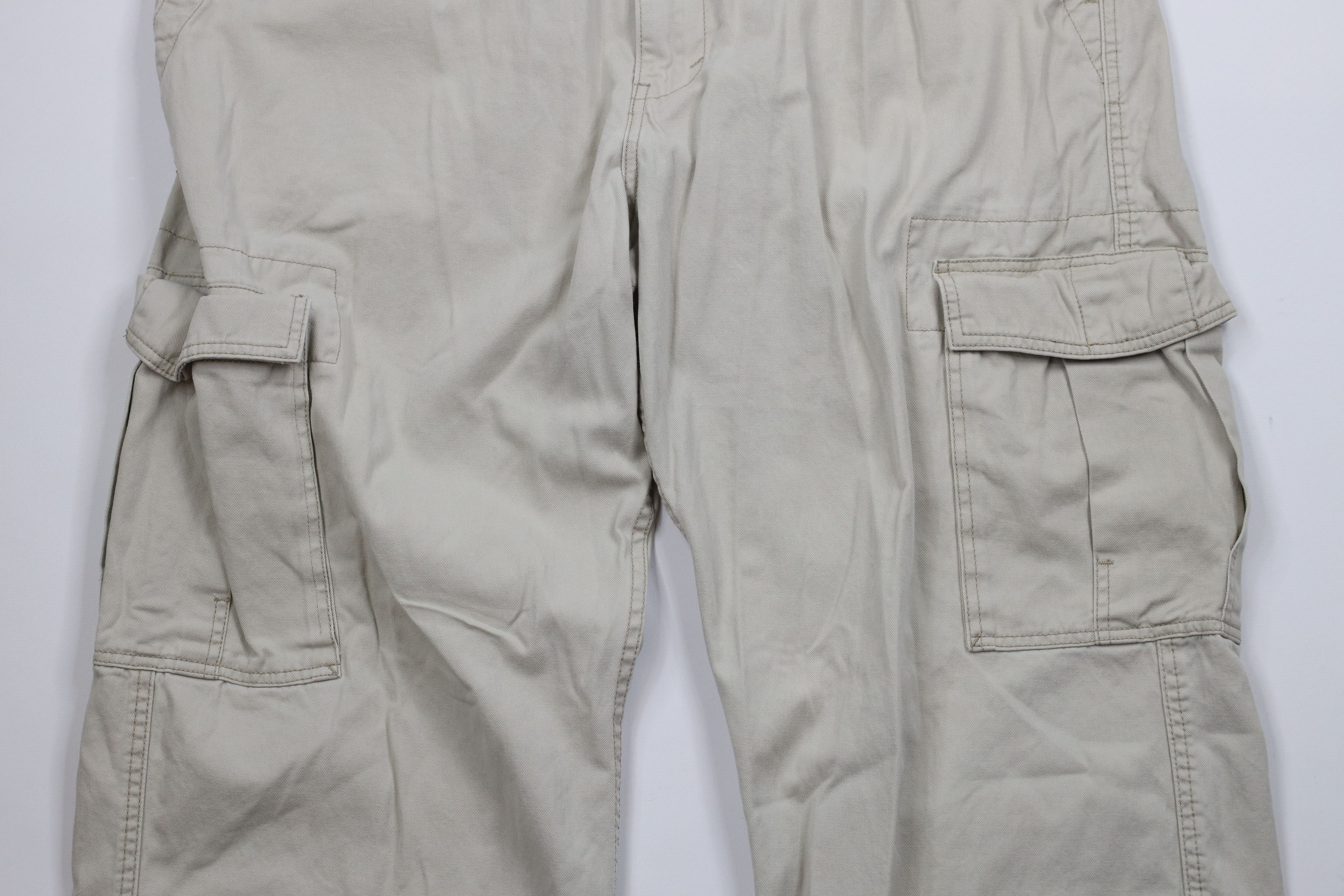 Levi's × Vintage Vintage Y2K 2005 Levis Loose Straight Wide Leg Cargo Pants Size US 42 / EU 58 - 3 Thumbnail