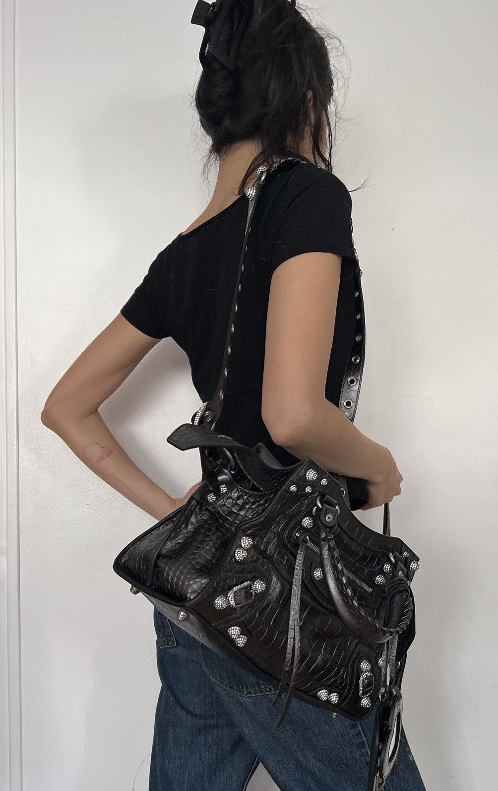 Balenciaga Balenciaga Neo Cagole City Handbag Size ONE SIZE - 13 Thumbnail