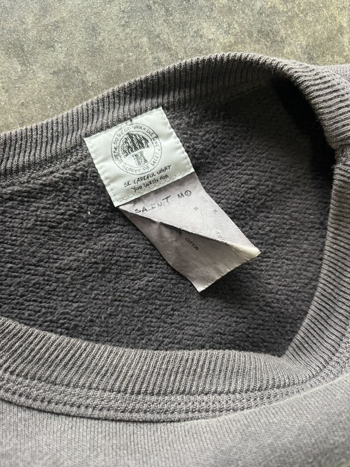 Japanese Brand × READYMADE × Saint Michael Saint Michael Sorayama crewneck sweatshirt Size US XL / EU 56 / 4 - 4 Thumbnail
