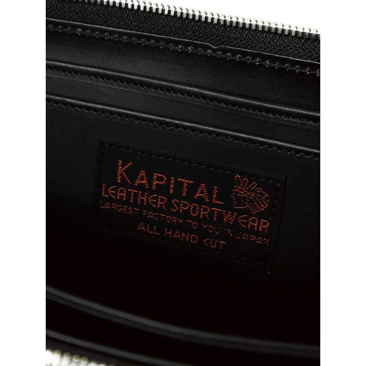 Kapital Kapital BONE HAND Journey Pass Case wallet Size ONE SIZE - 8 Thumbnail