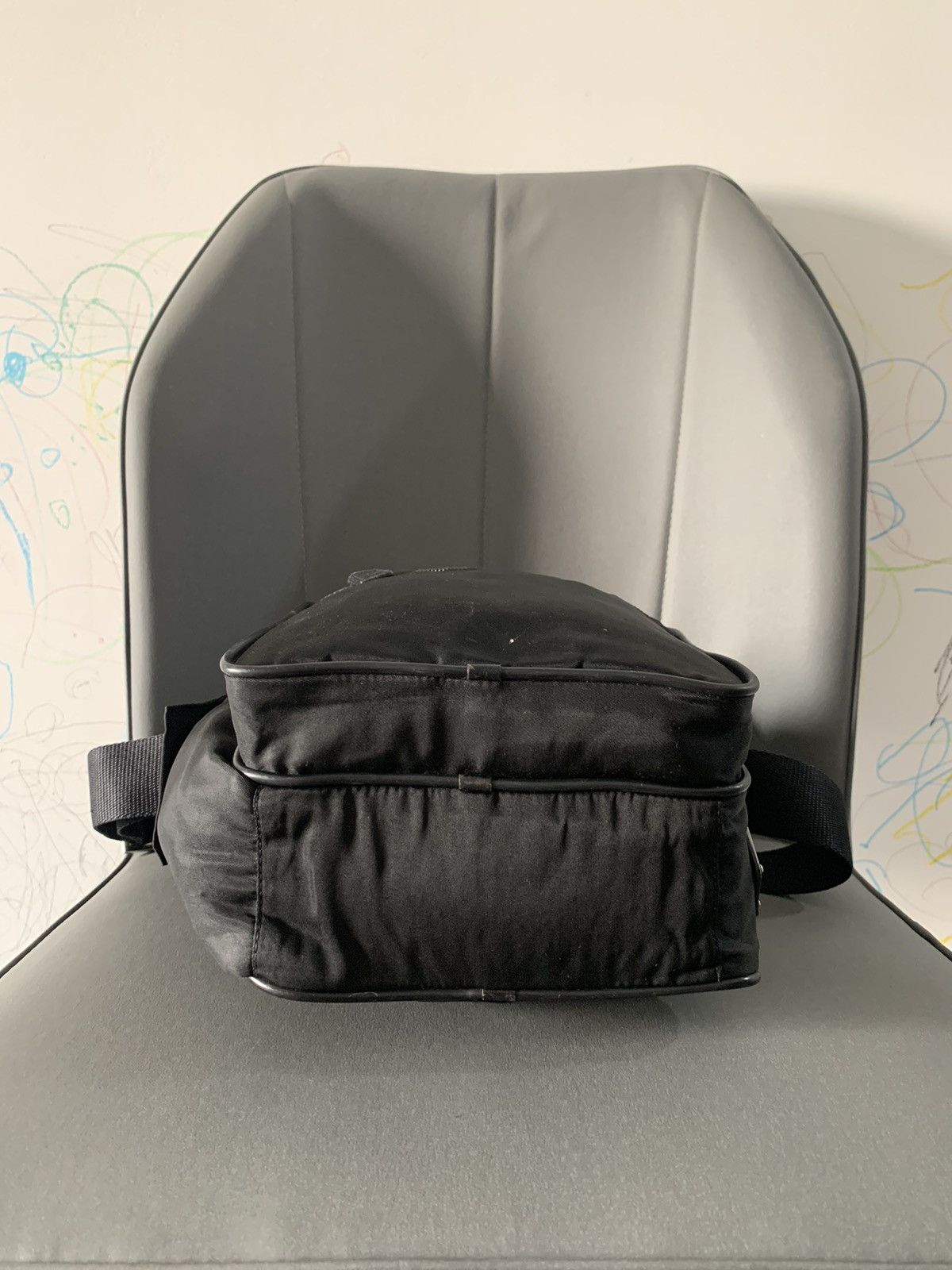 Prada × Vintage Vintage Prada Black Medium Sling Crossbody Bag Size ONE SIZE - 7 Thumbnail