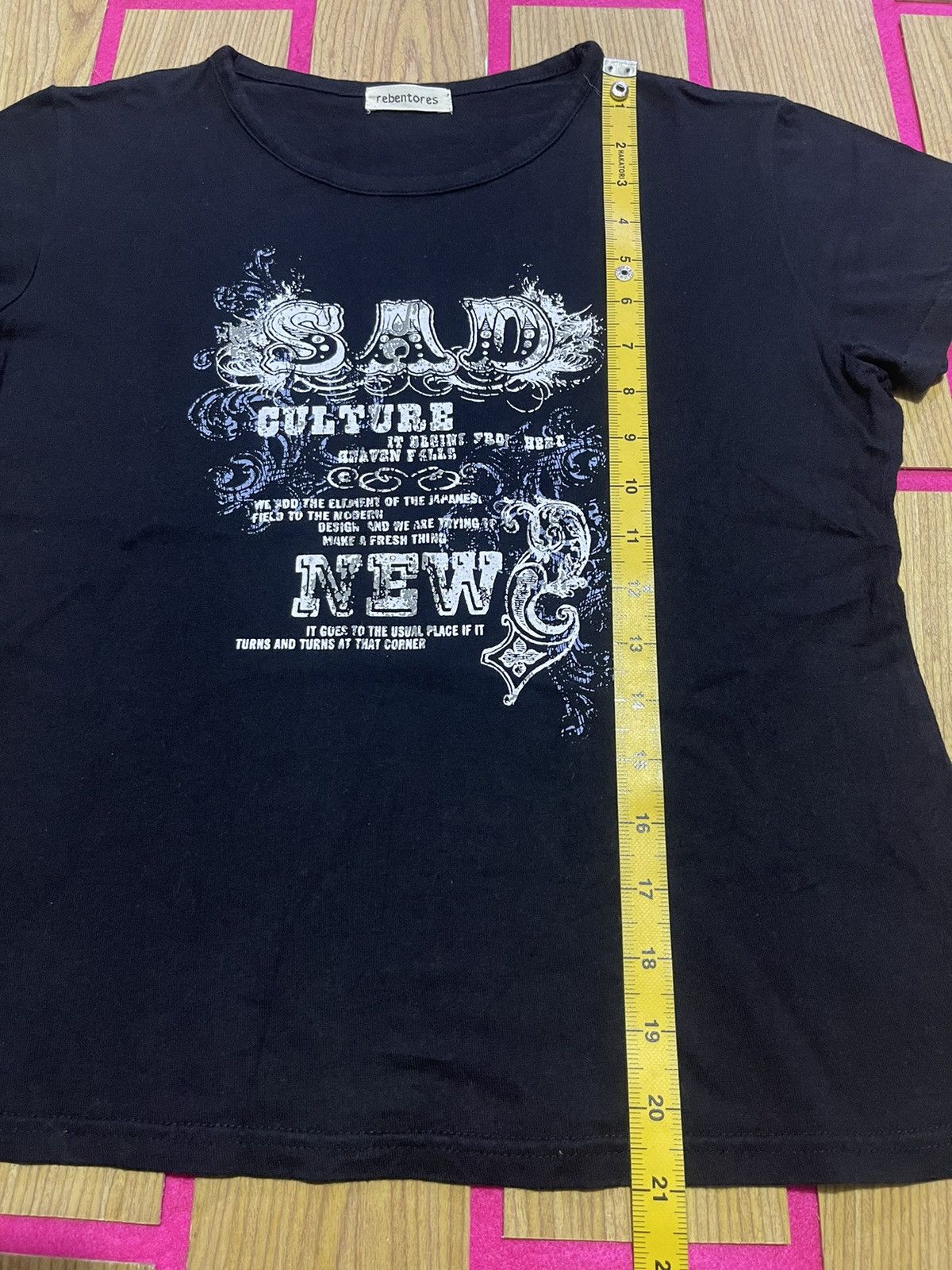 If Six Was Nine Y2K REBENTORES short sleeve tshirt ifsix style Size M / US 6-8 / IT 42-44 - 7 Thumbnail