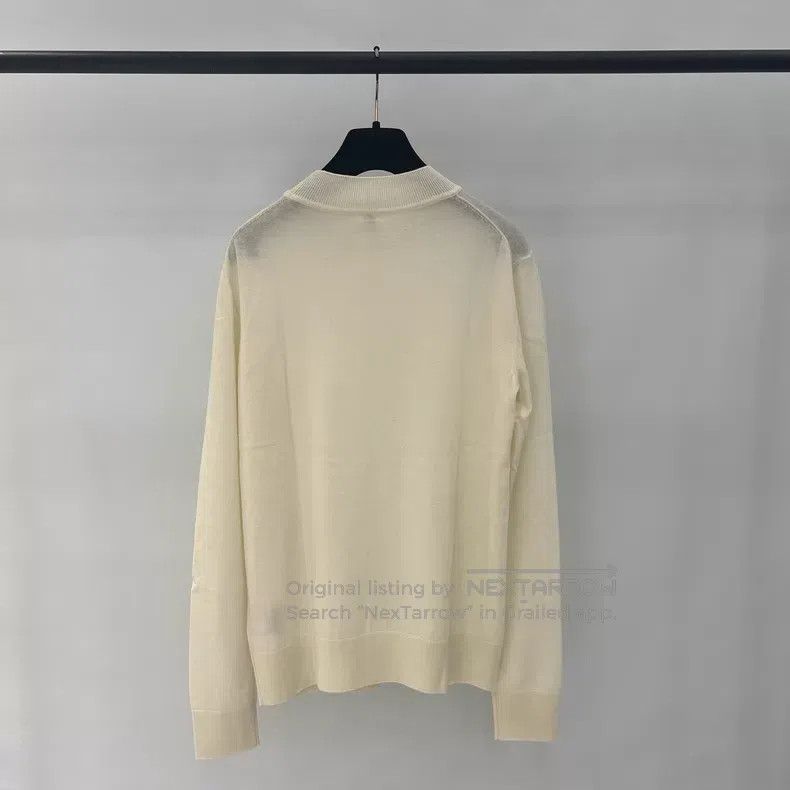 Hermes Hermes Beige Knit Sweater Size XS / US 0-2 / IT 36-38 - 2 Thumbnail