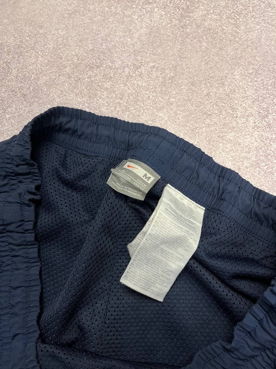 Nike × Vintage Vintage Nike Swoosh Baggy Nylon Trackpants Y2K M Size US 32 / EU 48 - 4 Thumbnail