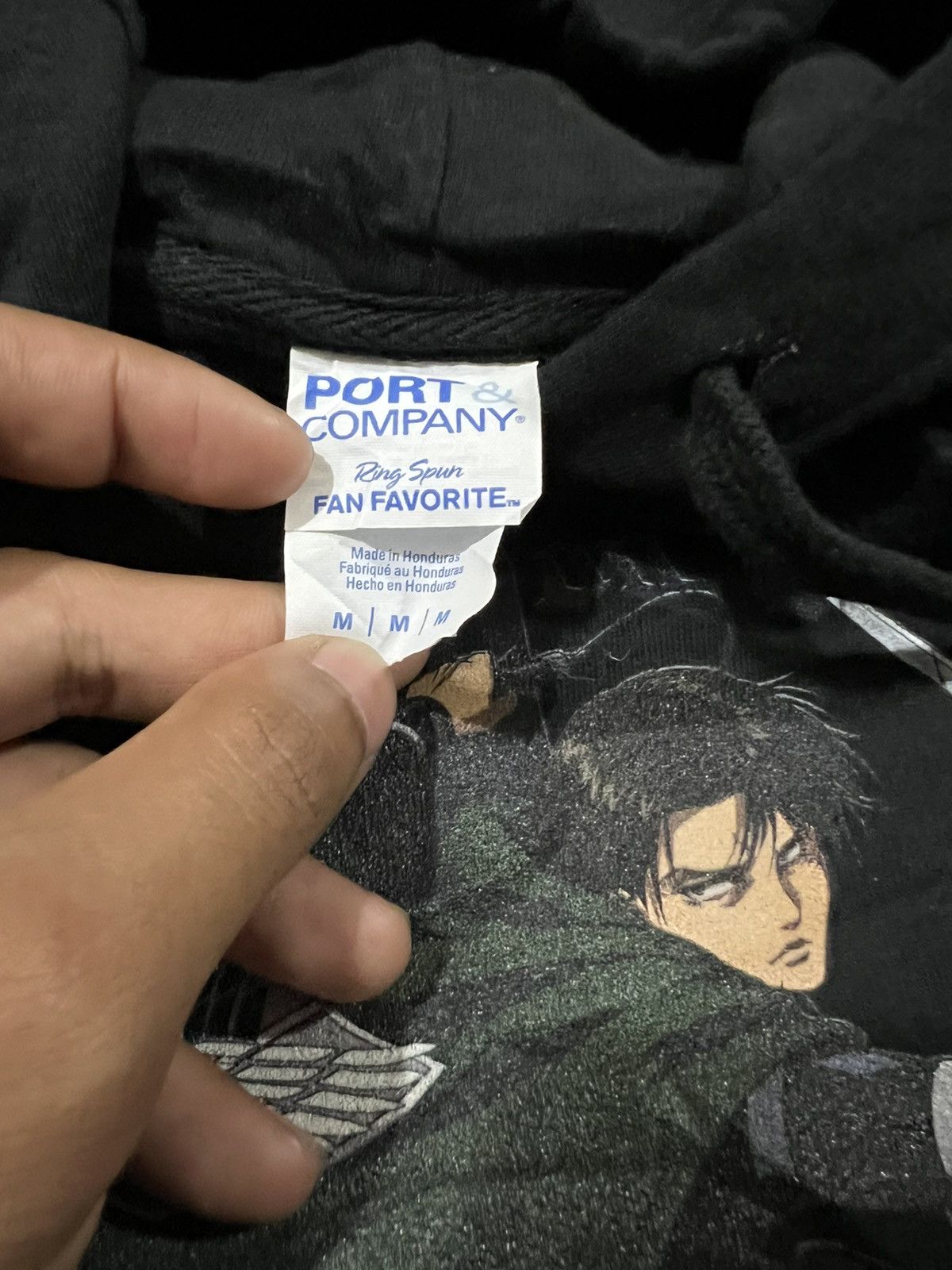 Anime × Japanese Brand × Vintage Vintage Levi Ackerman Attack on Titan 🇯🇵 Manga Hoodie Size US M / EU 48-50 / 2 - 6 Thumbnail