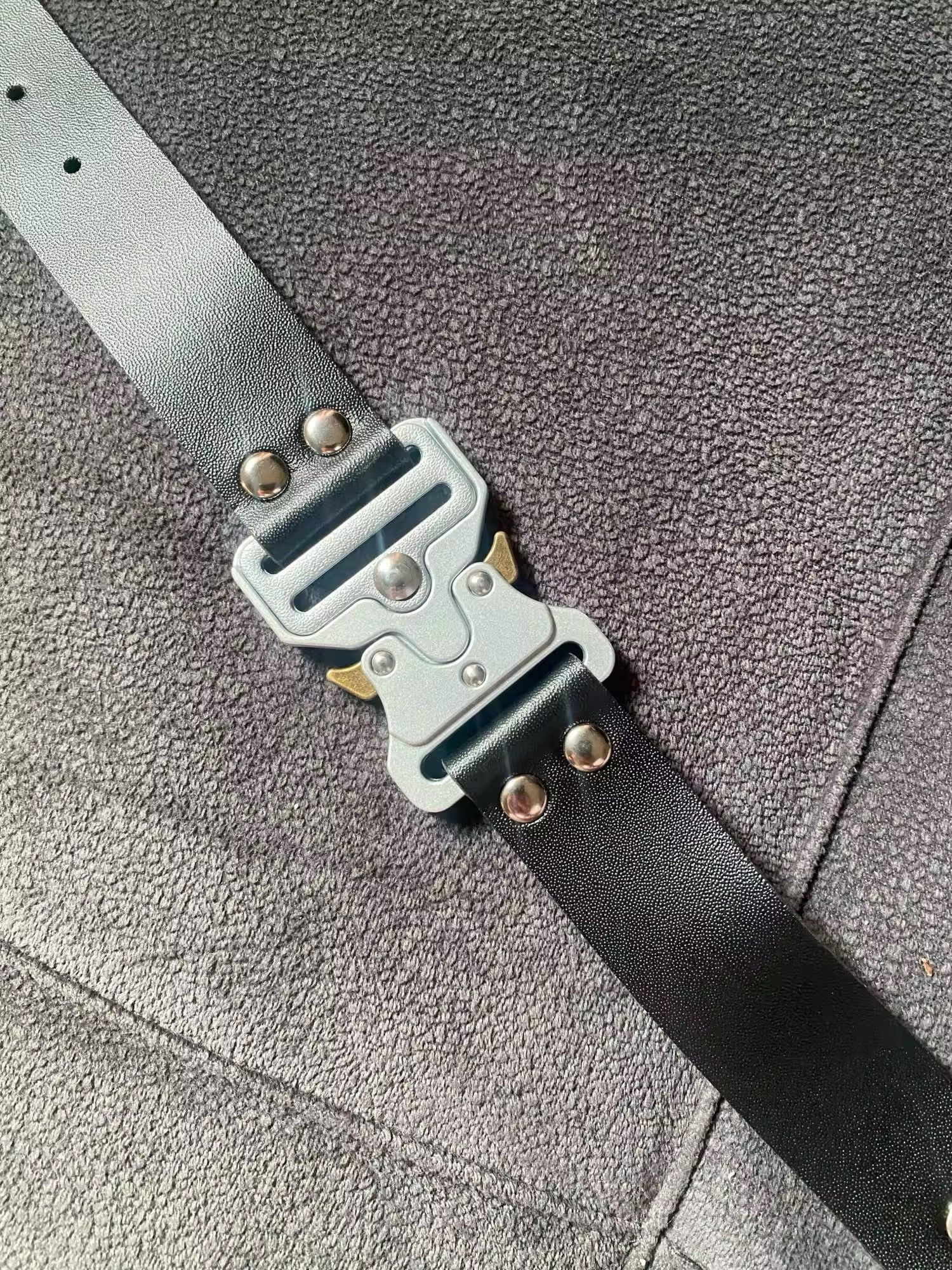 Japanese Brand Punk Metal Stainless Steel Buckle Adjustable Choker Necklace Size ONE SIZE - 5 Thumbnail