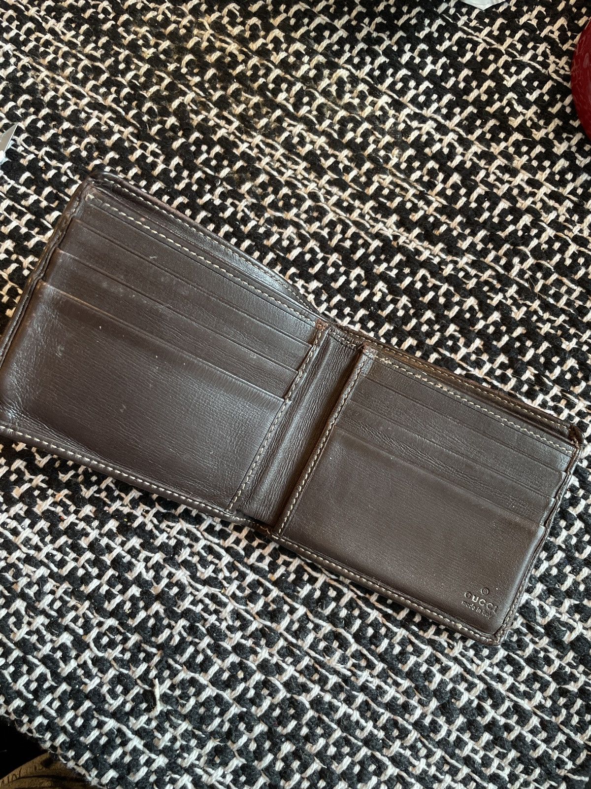 image of Vintage Brown Gucci Wallet, Men's