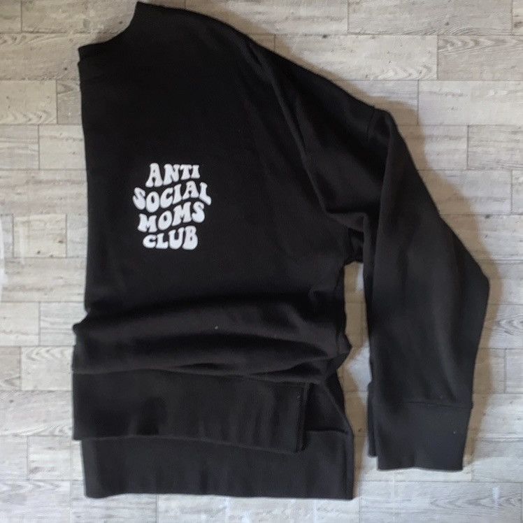 Vintage Anti-Social Mom’s Club, Custom, Crewneck Sweatshirt, XL/2XL Size XXL / US 16-18 / IT 52-54 - 4 Thumbnail