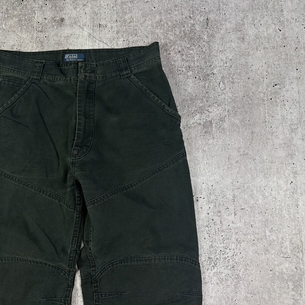 Polo Ralph Lauren Vintage Polo Ralph Lauren Baggy Denim Pants Size US 34 / EU 50 - 2 Thumbnail
