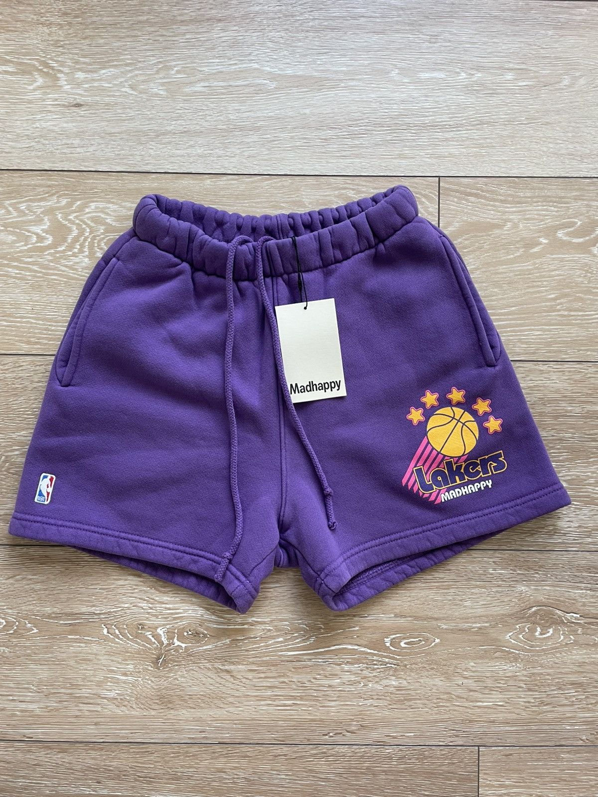 Madhappy Madhappy x NBA Lakers Purple Sweatshorts Women's Small Size 27" / US 4 / IT 40 - 1 Thumbnail