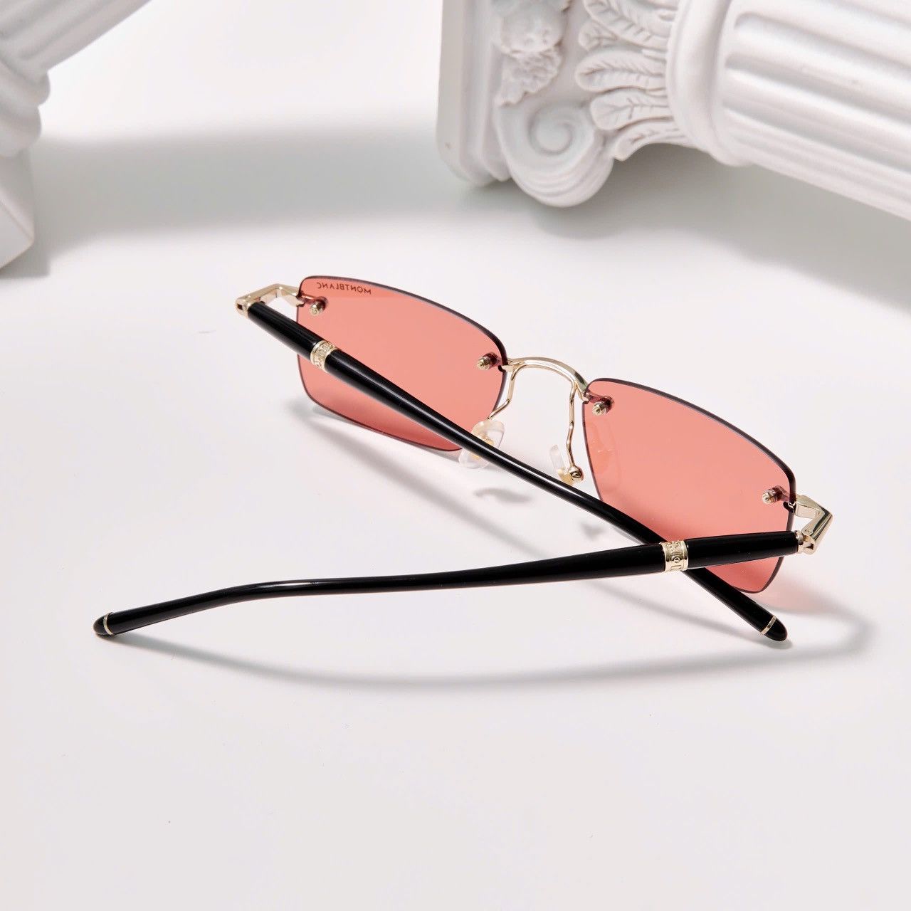 Montblanc MONTBLANC MB0344S 007 SUNGLASSES Size ONE SIZE - 7 Thumbnail
