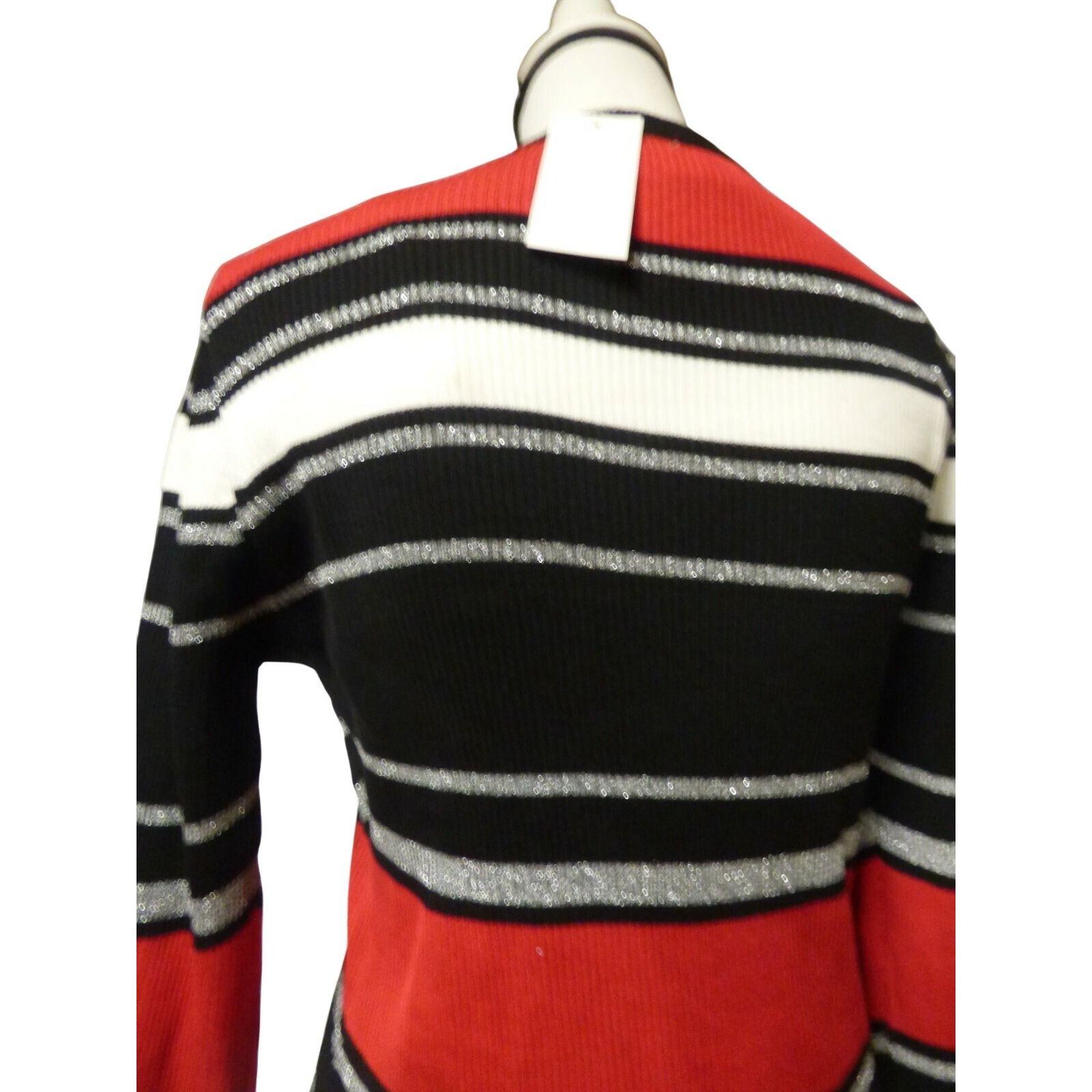 Other Planet Gold Juniors' Plus Size Ribbed Metallic Striped Dres Size ONE SIZE - 5 Thumbnail