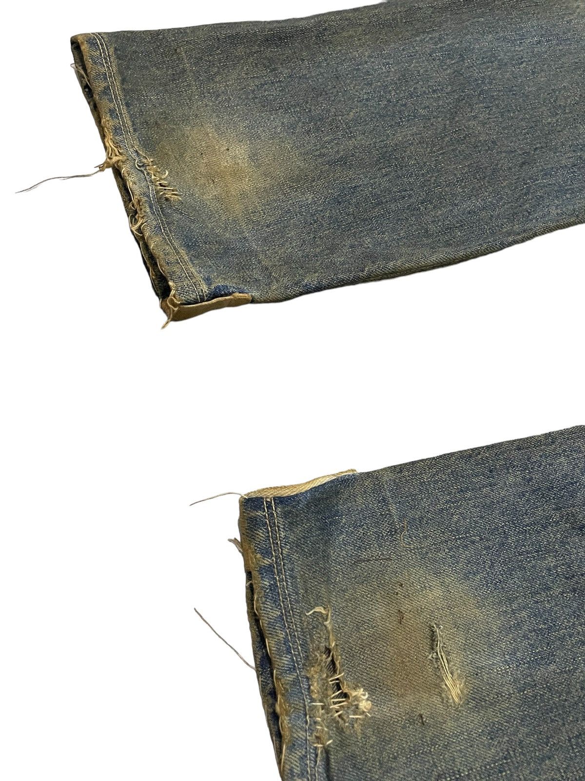 Hysteric Glamour × R.Newbold R.Newbold Muddy Wash Carpenter Distressed Repaired Jeans Size US 30 / EU 46 - 17 Thumbnail