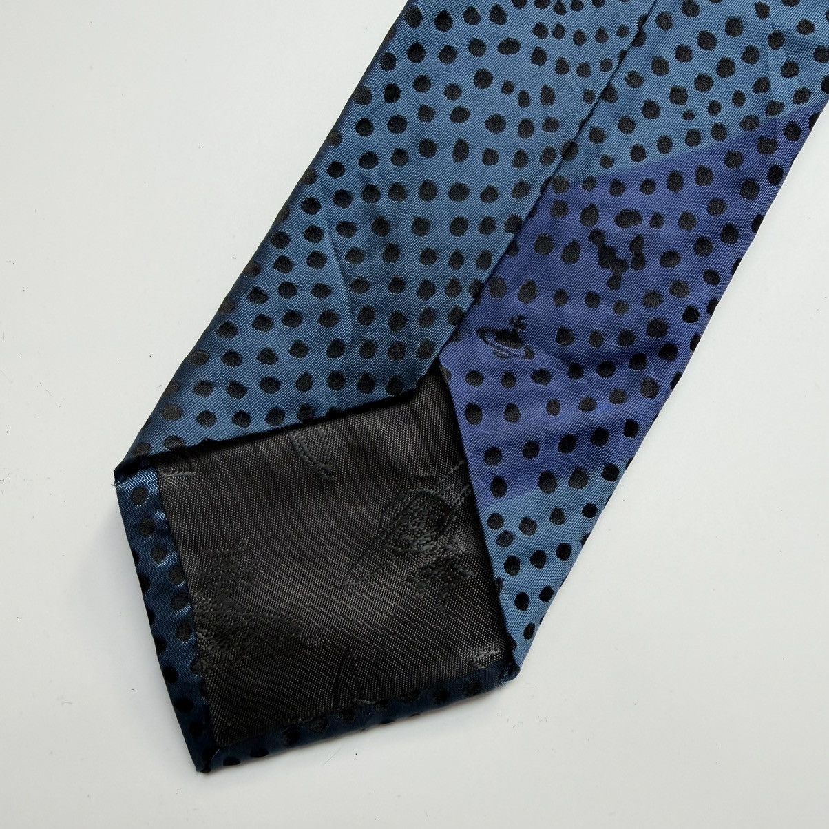 Vivienne Westwood 2000s Vivienne Westwood Logo Ombre Polka Dot Tie Size ONE SIZE - 5 Thumbnail