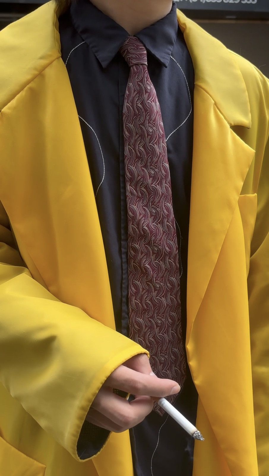 Yohji Yamamoto Y's Yellow Puffer Trench Coat Size US M / EU 48-50 / 2 - 3 Thumbnail